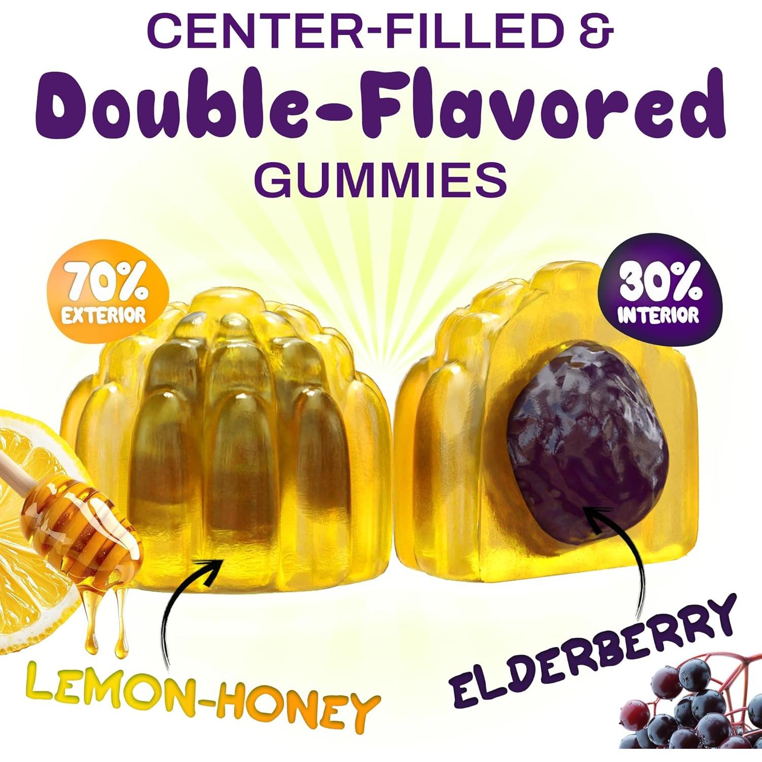 Gomitas Inmunológicas Oh My Chewy - Miel y Limón - 60 Unidades