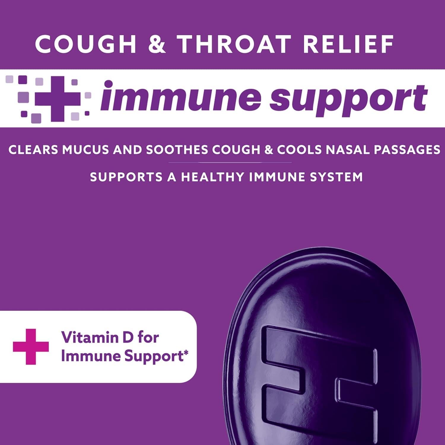 HALLS Caramelos Alivio de Tos y Garganta Sabor Saúco 25 Unidades