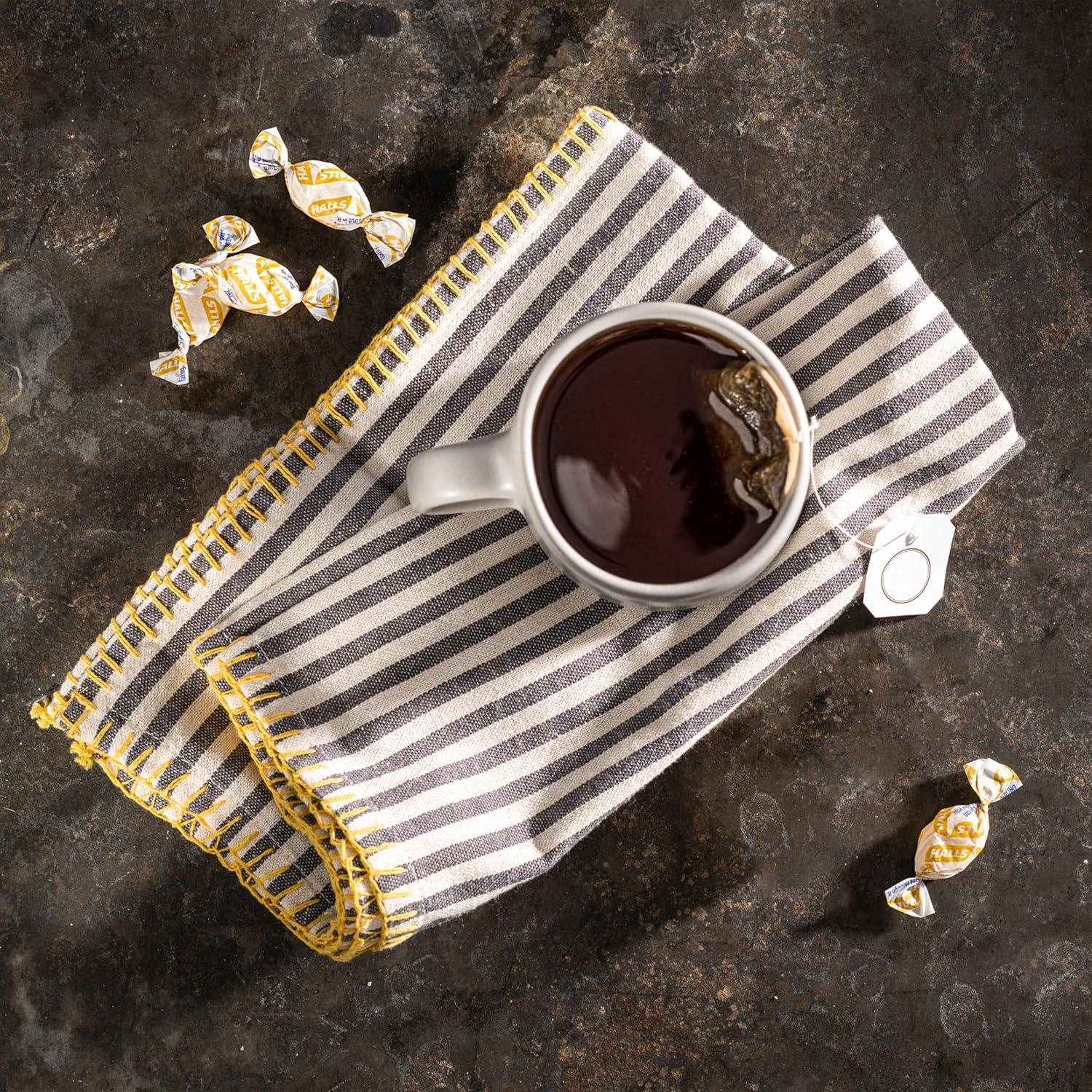 HALLS Caramelos Alivio de Tos y Garganta Sabor Saúco 25 Unidades