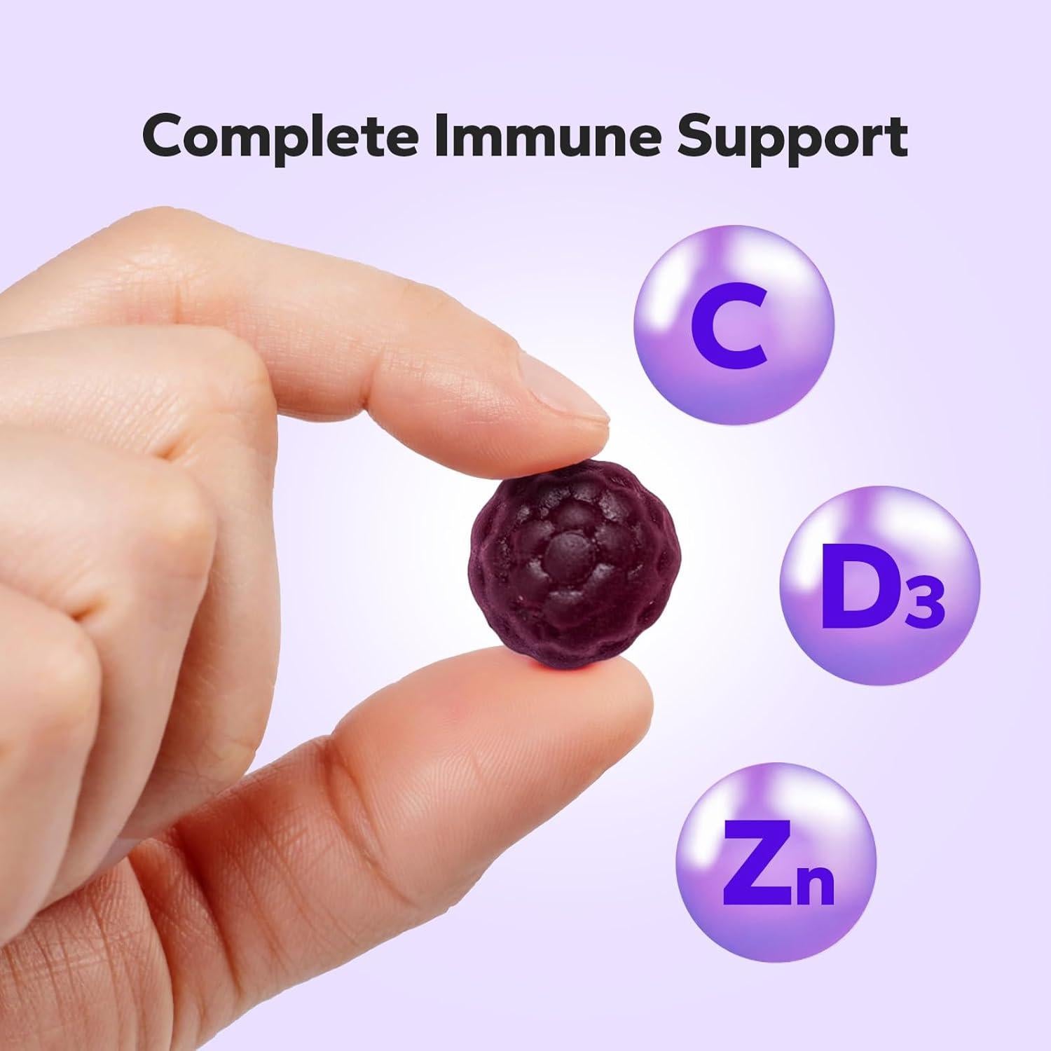 Gomitas de Saúco NutriNeat 60 Unidades - Vitamina C, D3 y Zinc