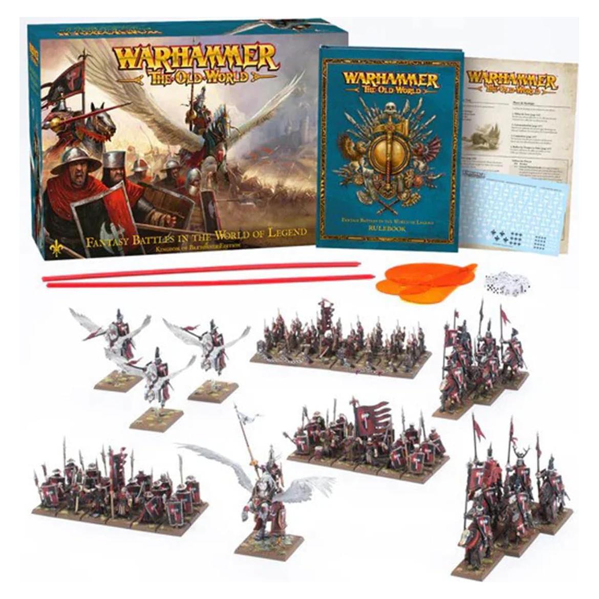 Warhammer Games Workshop El Viejo Mundo Bretonnia 76 Miniaturas