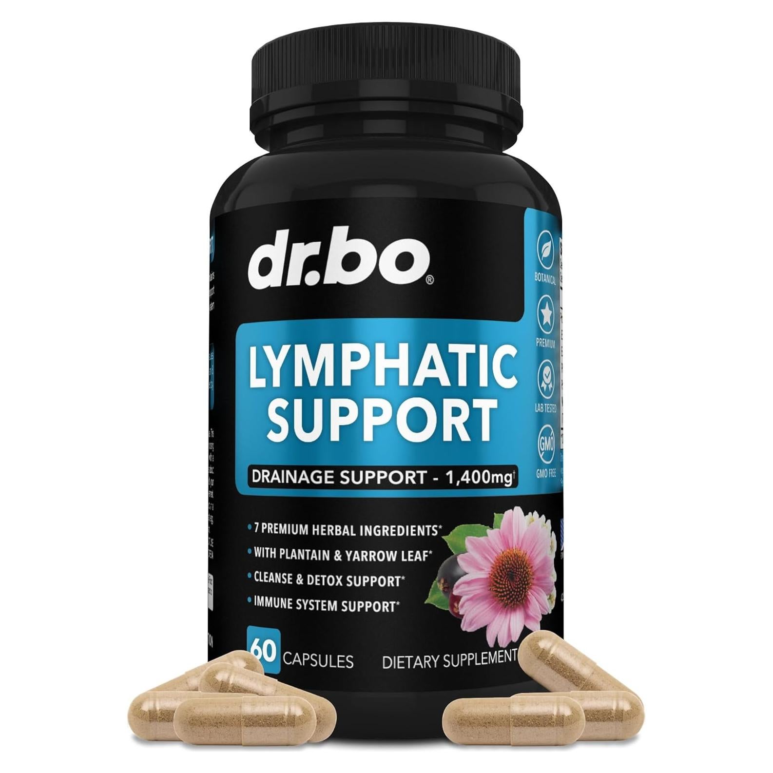 Suplemento Drenaje Linfático DR. BO 56.7g Pastillas Herbales