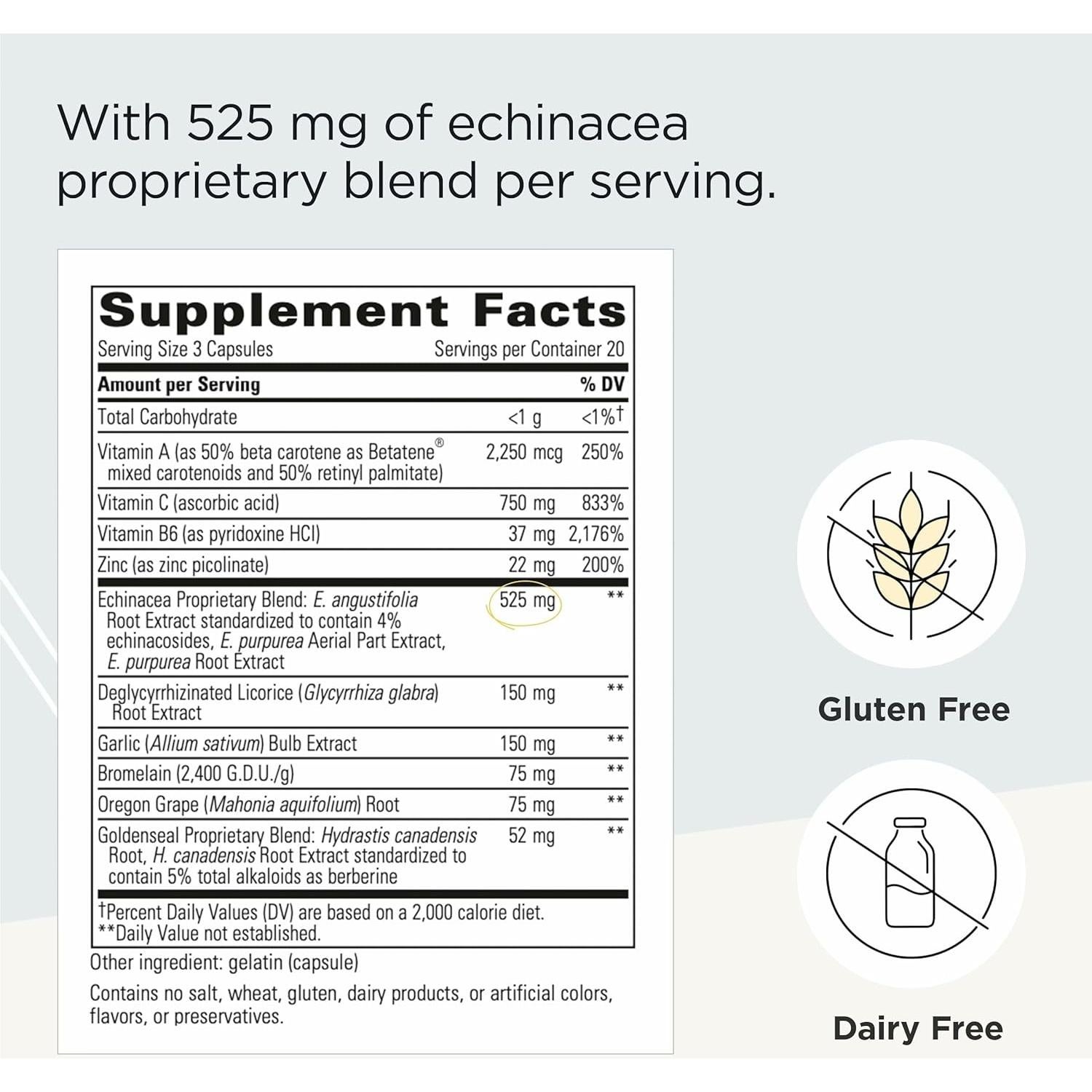 Suplemento Inmunológico Integrative Therapeutics EHB - 60 Cápsulas