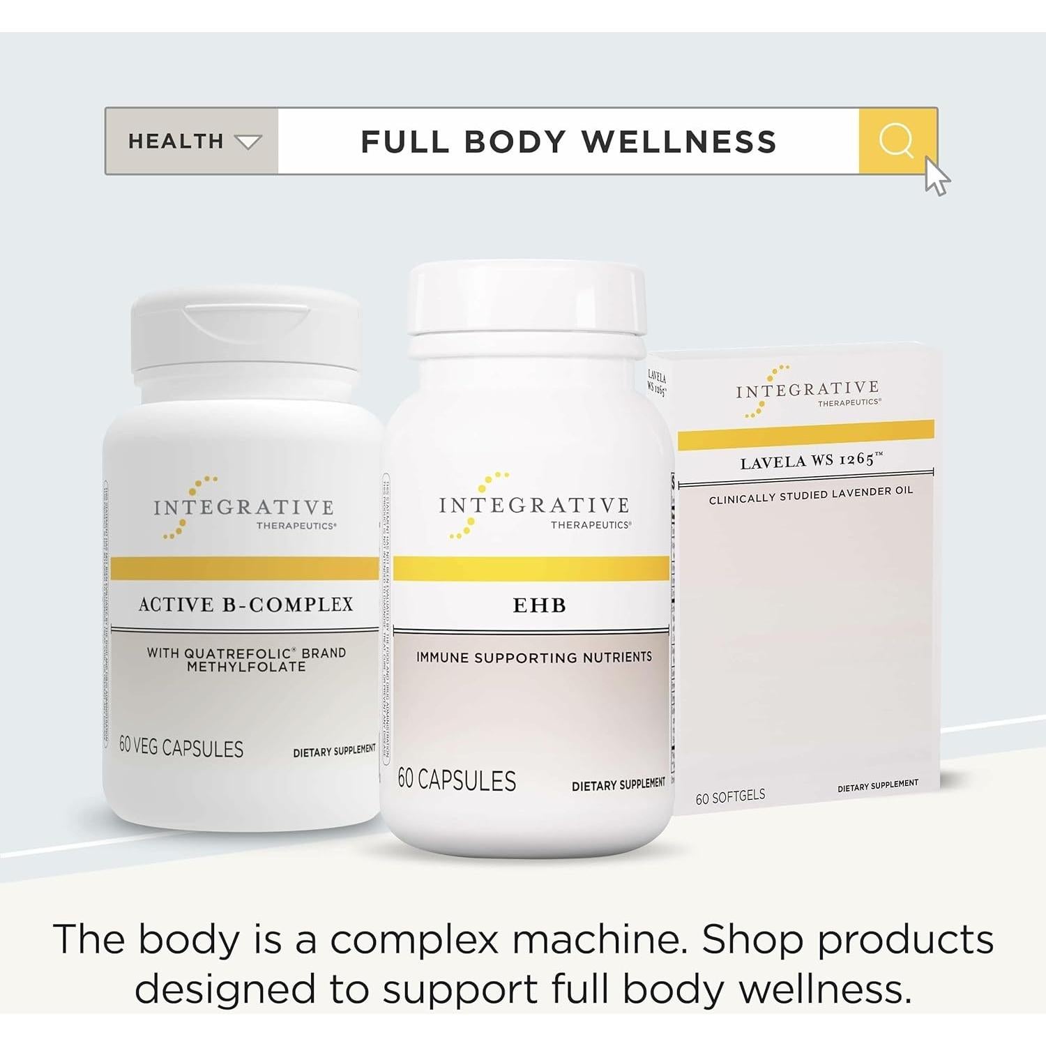 Suplemento Inmunológico Integrative Therapeutics EHB - 60 Cápsulas