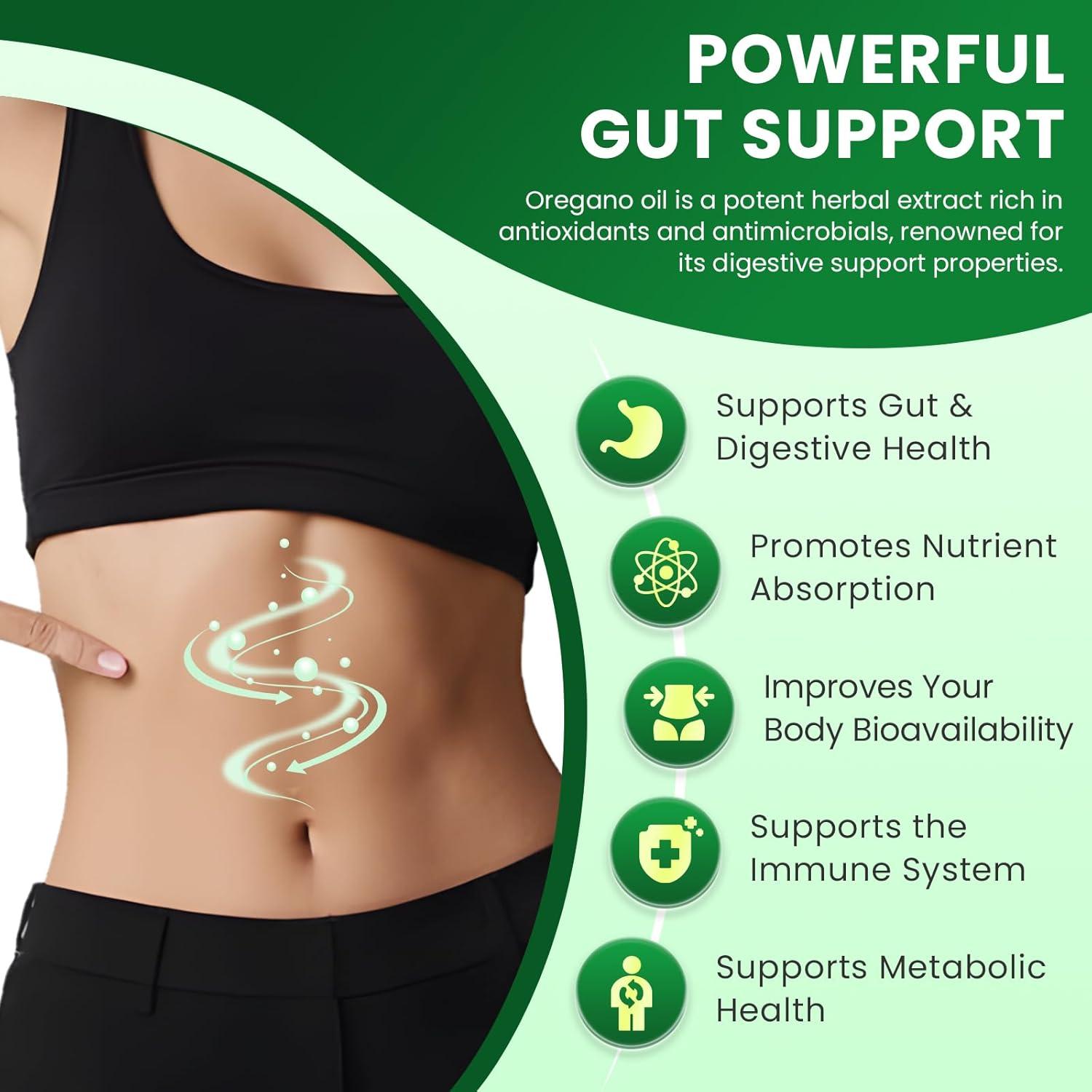 Cápsulas de Aceite de Orégano Orgánico B Beworths 150 Ct