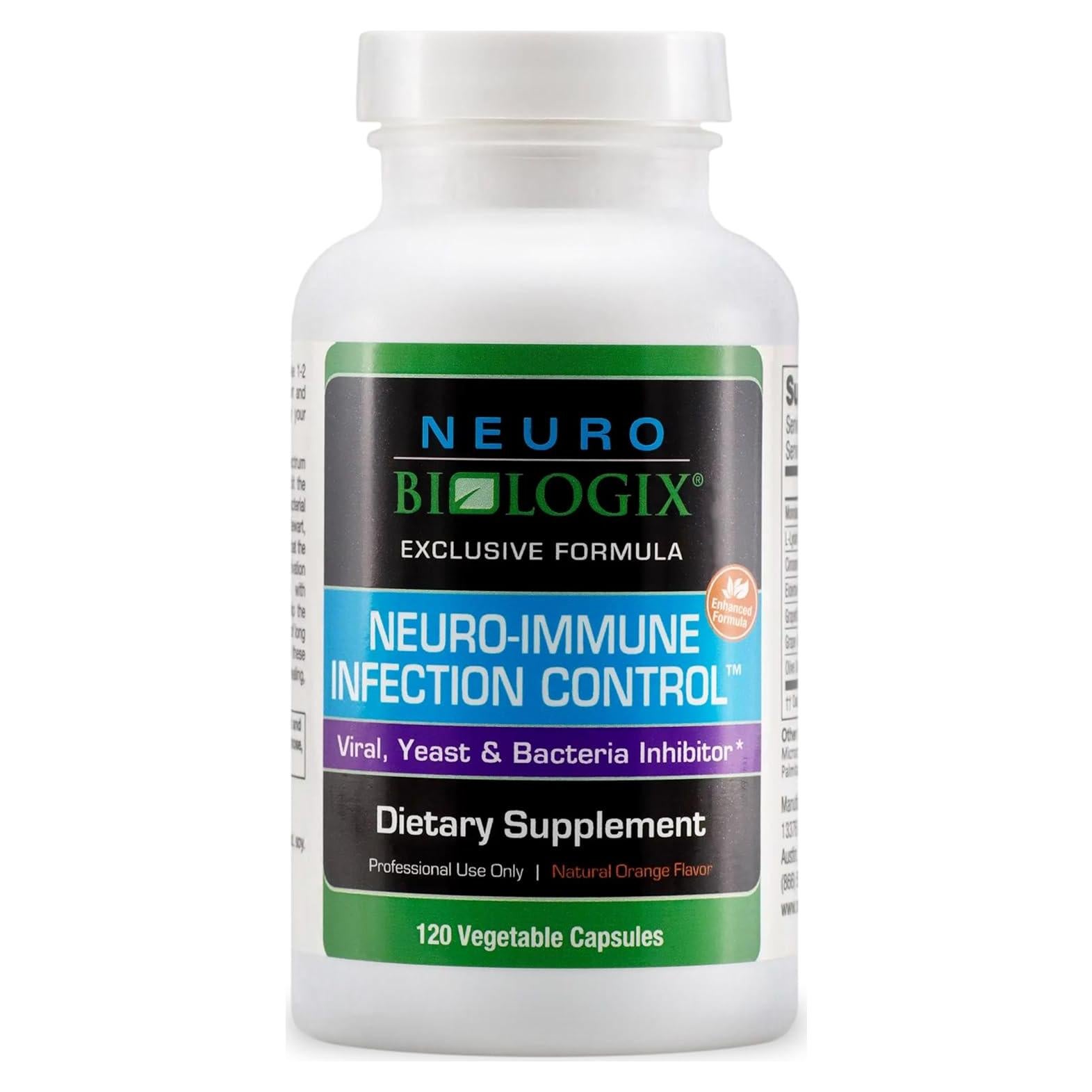 Suplemento Inmunológico Neurobiologix 120 Cápsulas - Control de Infección