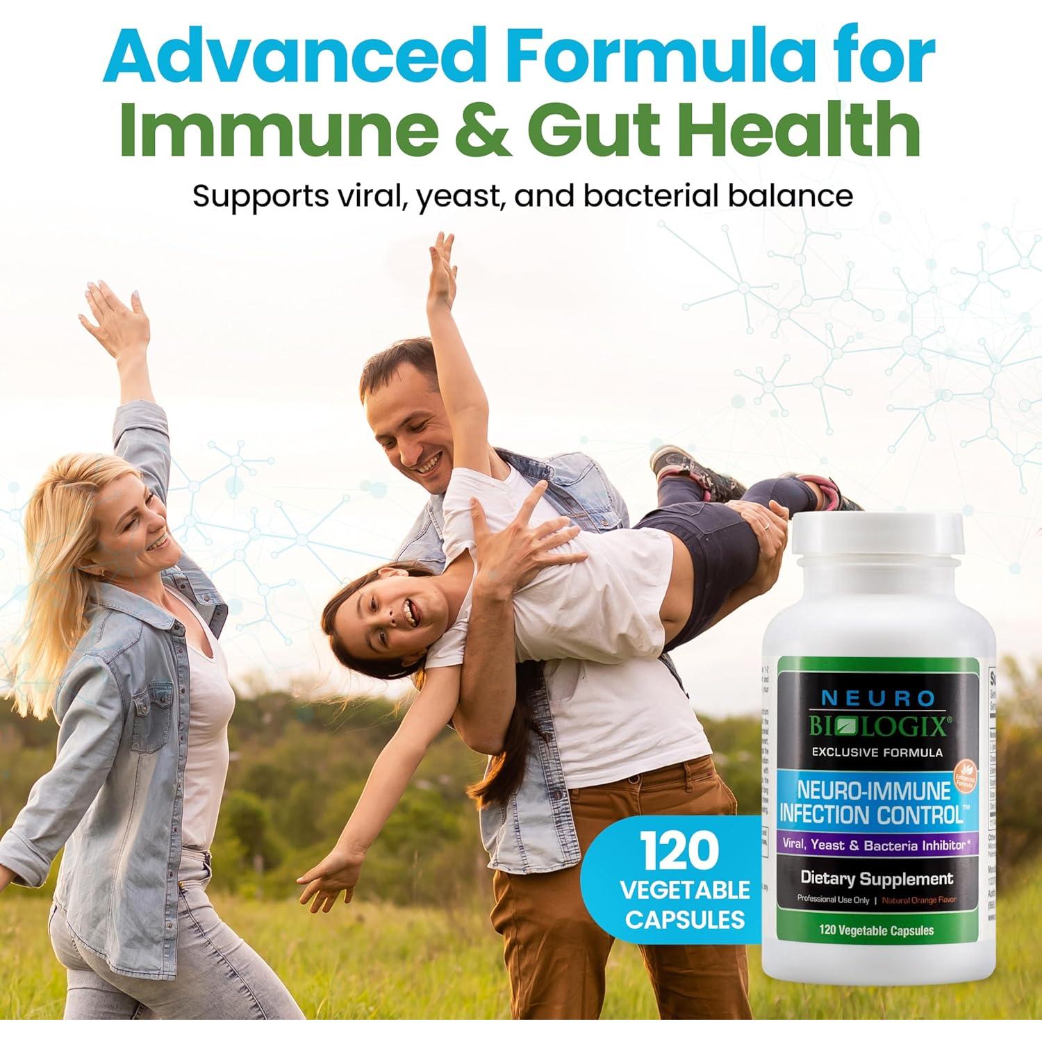 Suplemento Inmunológico Neurobiologix 120 Cápsulas - Control de Infección