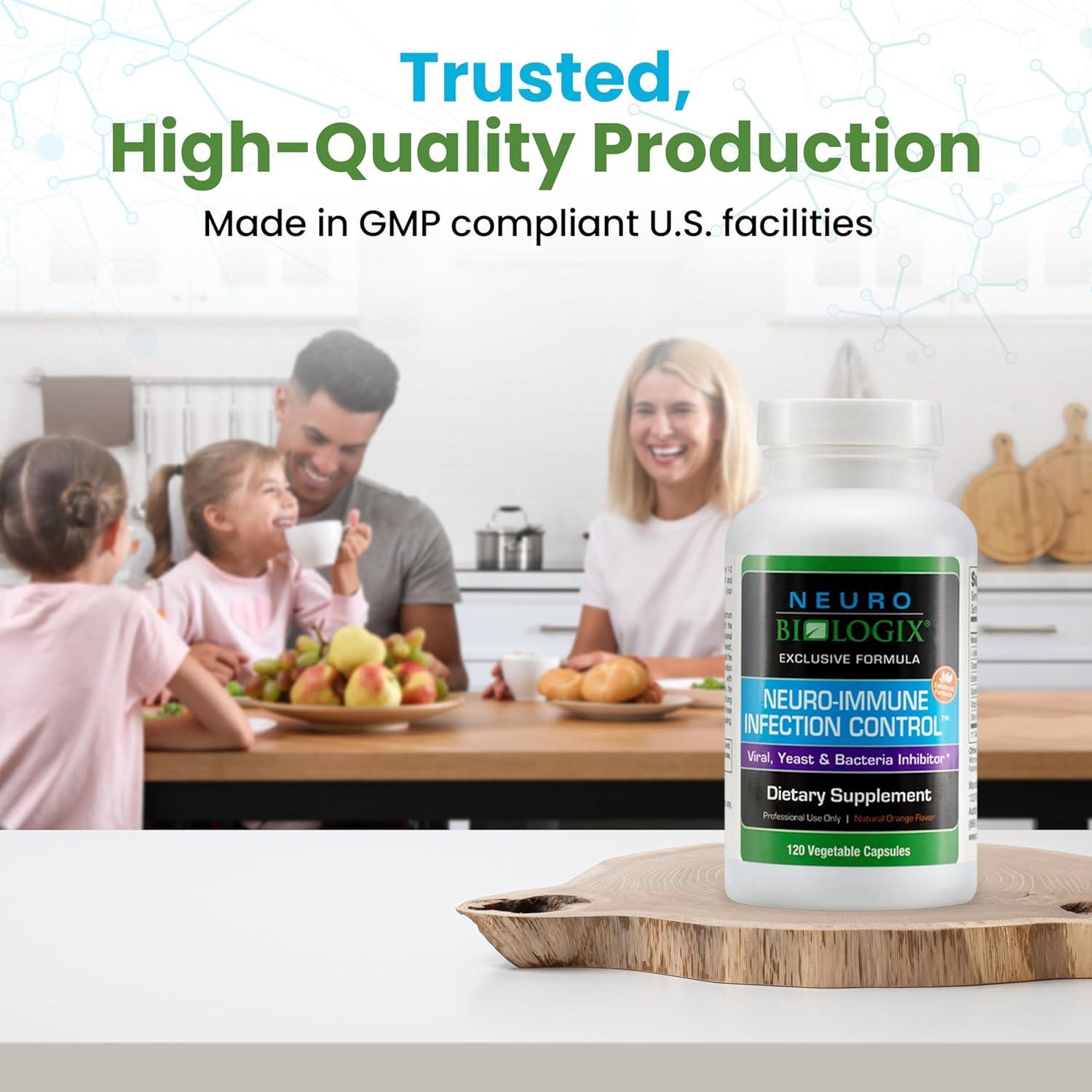 Suplemento Inmunológico Neurobiologix 120 Cápsulas - Control de Infección