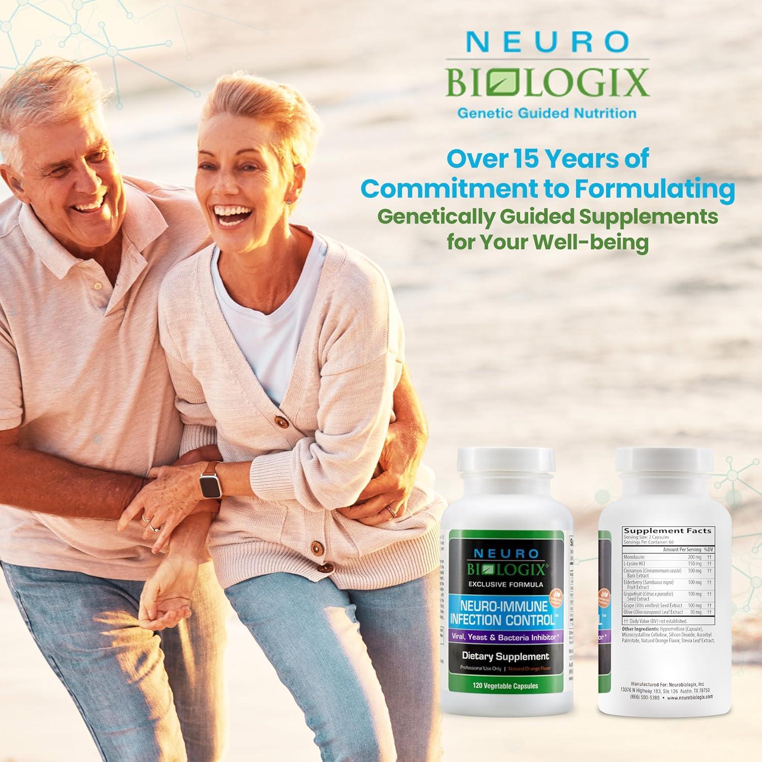 Suplemento Inmunológico Neurobiologix 120 Cápsulas - Control de Infección