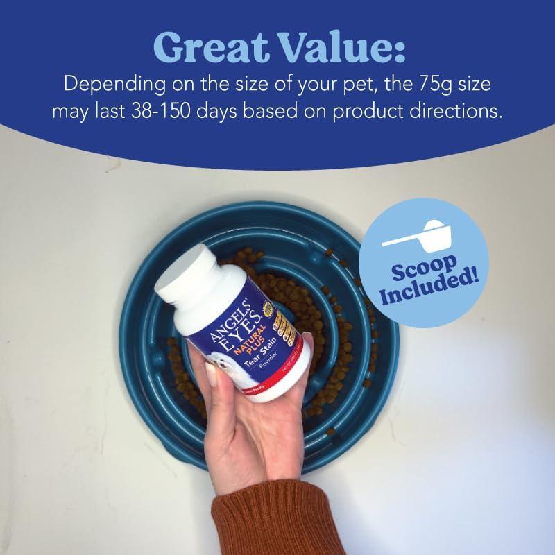 Suplemento Natural Plus para Manchas de Lagrimas Perros 75g