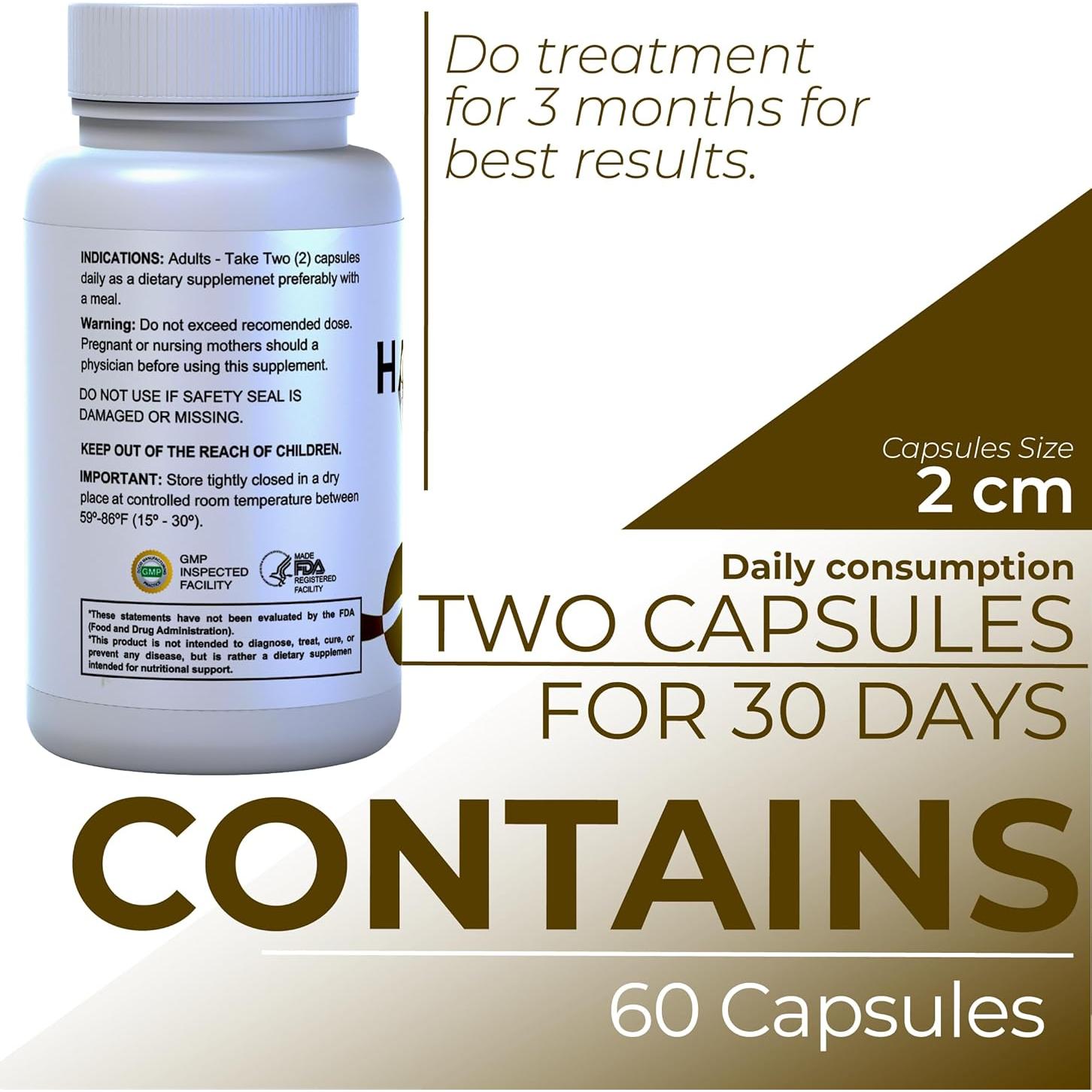 Suplemento Inmunológico Hallusa Natural 1000mg - 60 Cápsulas