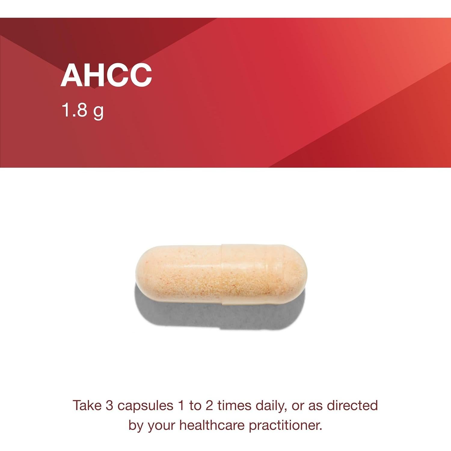 Suplemento AHCC 600 mg Protocolo - Apoyo Hepático e Inmunológico - 60 Cápsulas Veganas