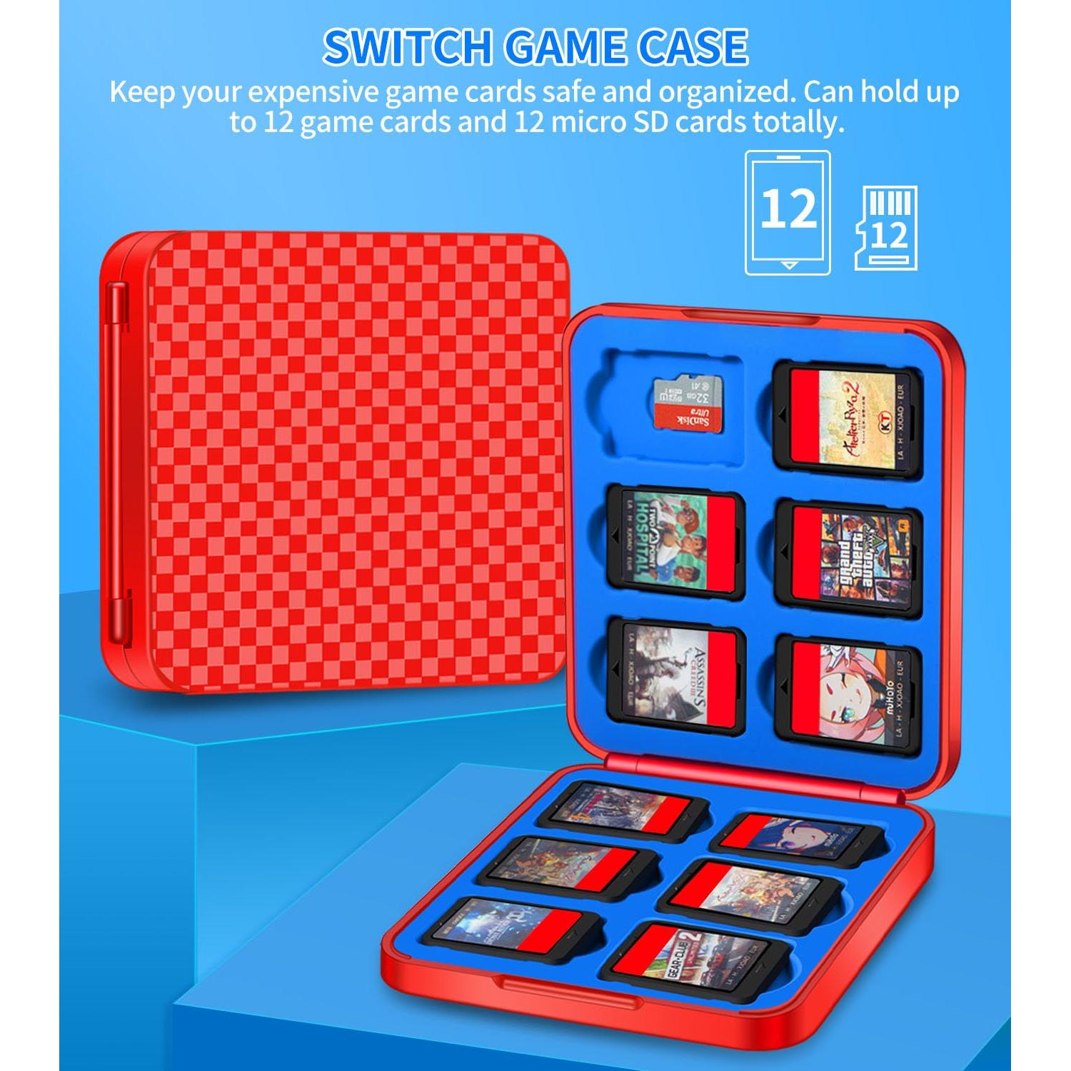 Paquete 13 en 1 de Accesorios para Switch Oritikur