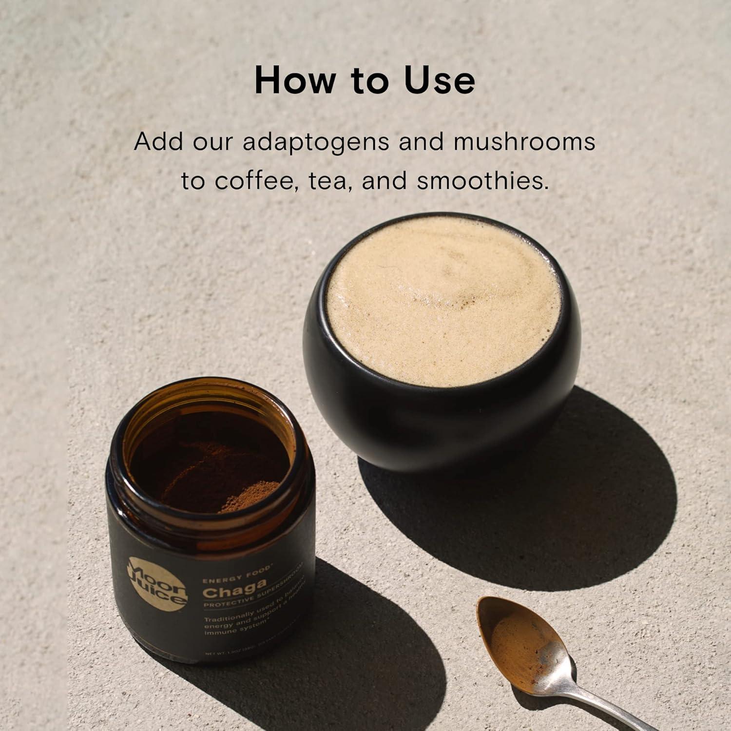 Reishi en polvo Moon Juice 36.9g - Hongo orgánico adaptógeno