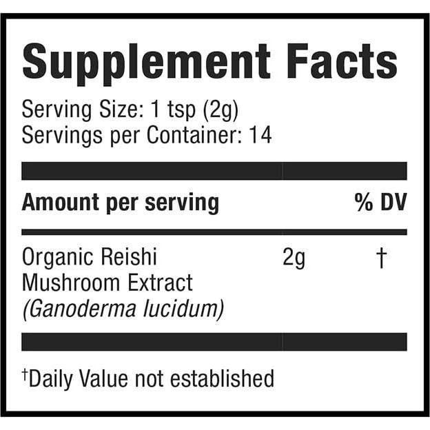 Reishi en polvo Moon Juice 36.9g - Hongo orgánico adaptógeno