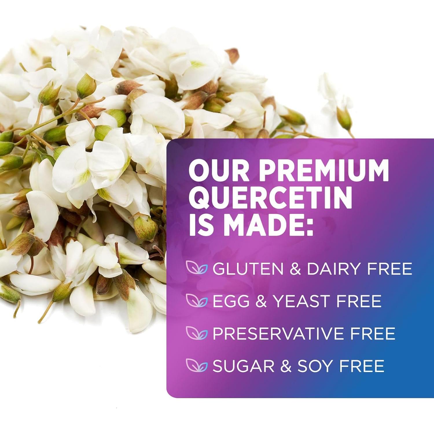 Suplemento de Quercetina 1000mg Nature's Peak - 60 Cápsulas