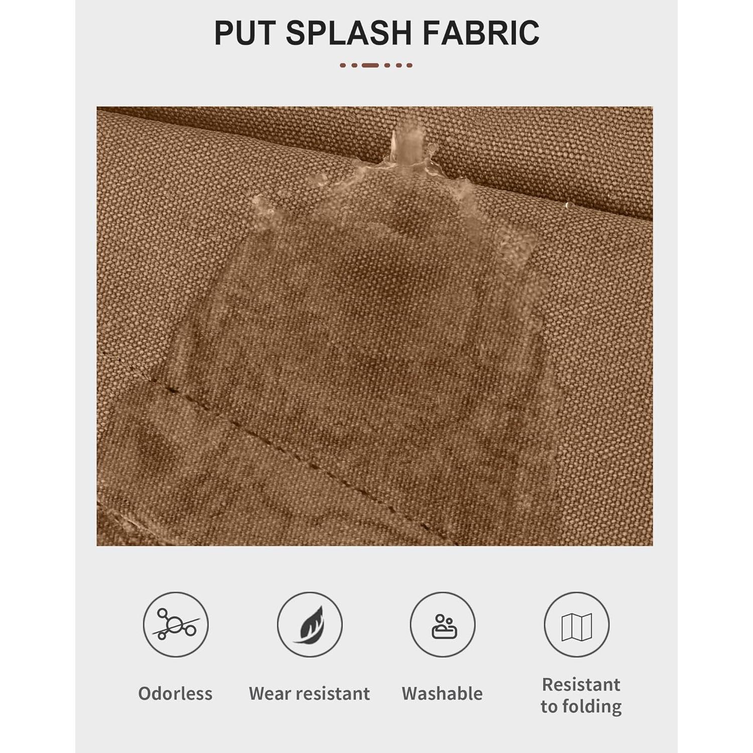 Bolsa Mensajera Lona A-Khaki 33x29cm Multifuncional