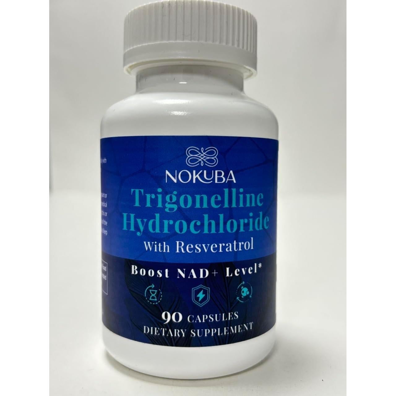 Suplemento Trigonelina HCL 500mg y Resveratrol 100mg - 90 Cápsulas