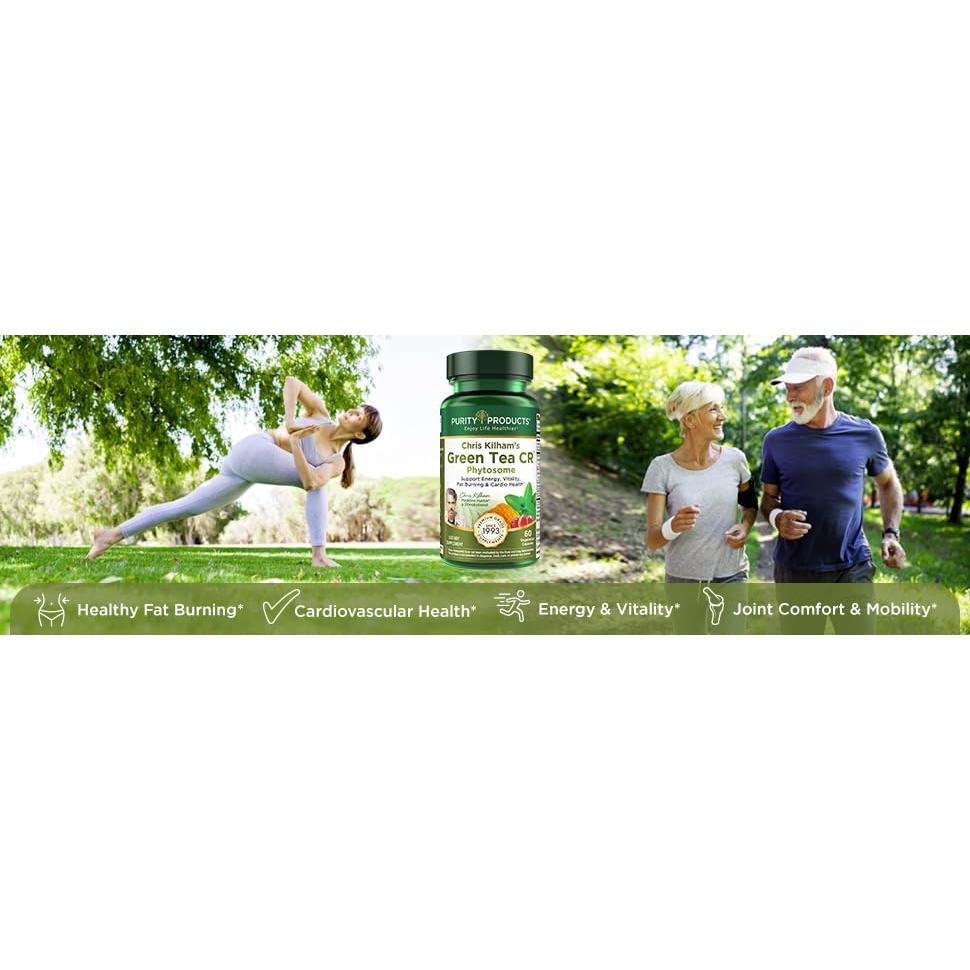 Cápsulas de Té Verde CR Phytosome Productos de Pureza 60 Unidades