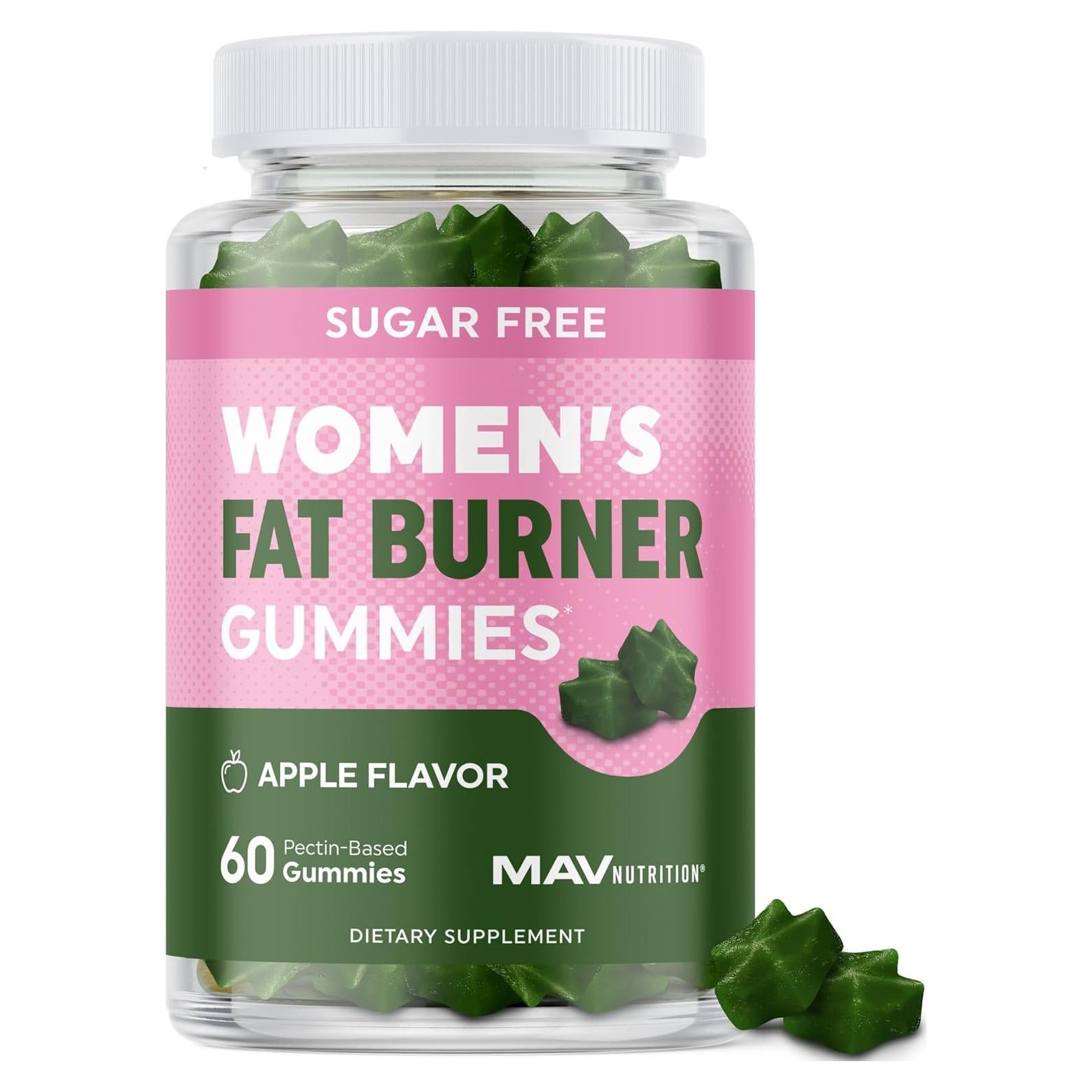 Gomitas quemadoras de grasa MAV Nutrition 60 unidades