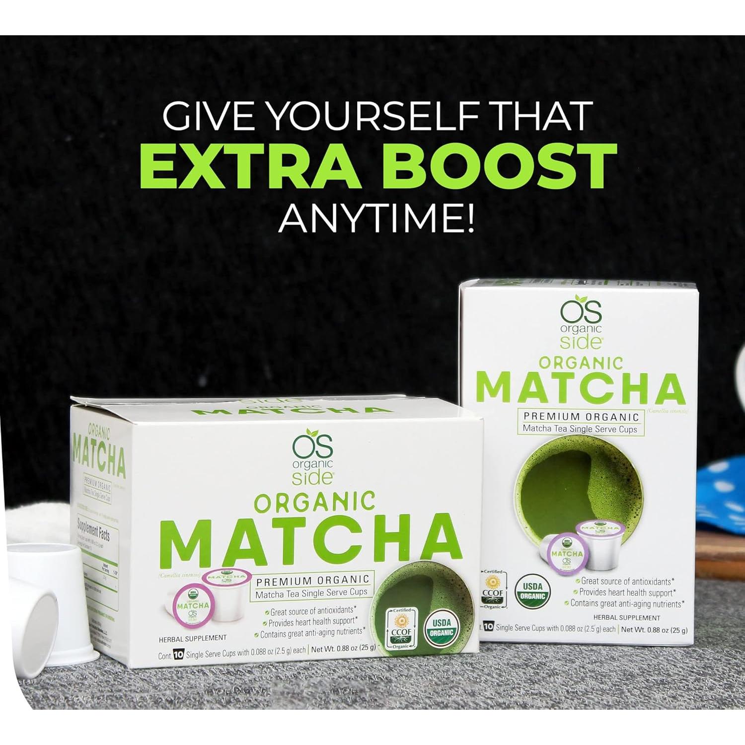 Té Herbal Detox Greenside Matcha - 10 Tazas de 3g