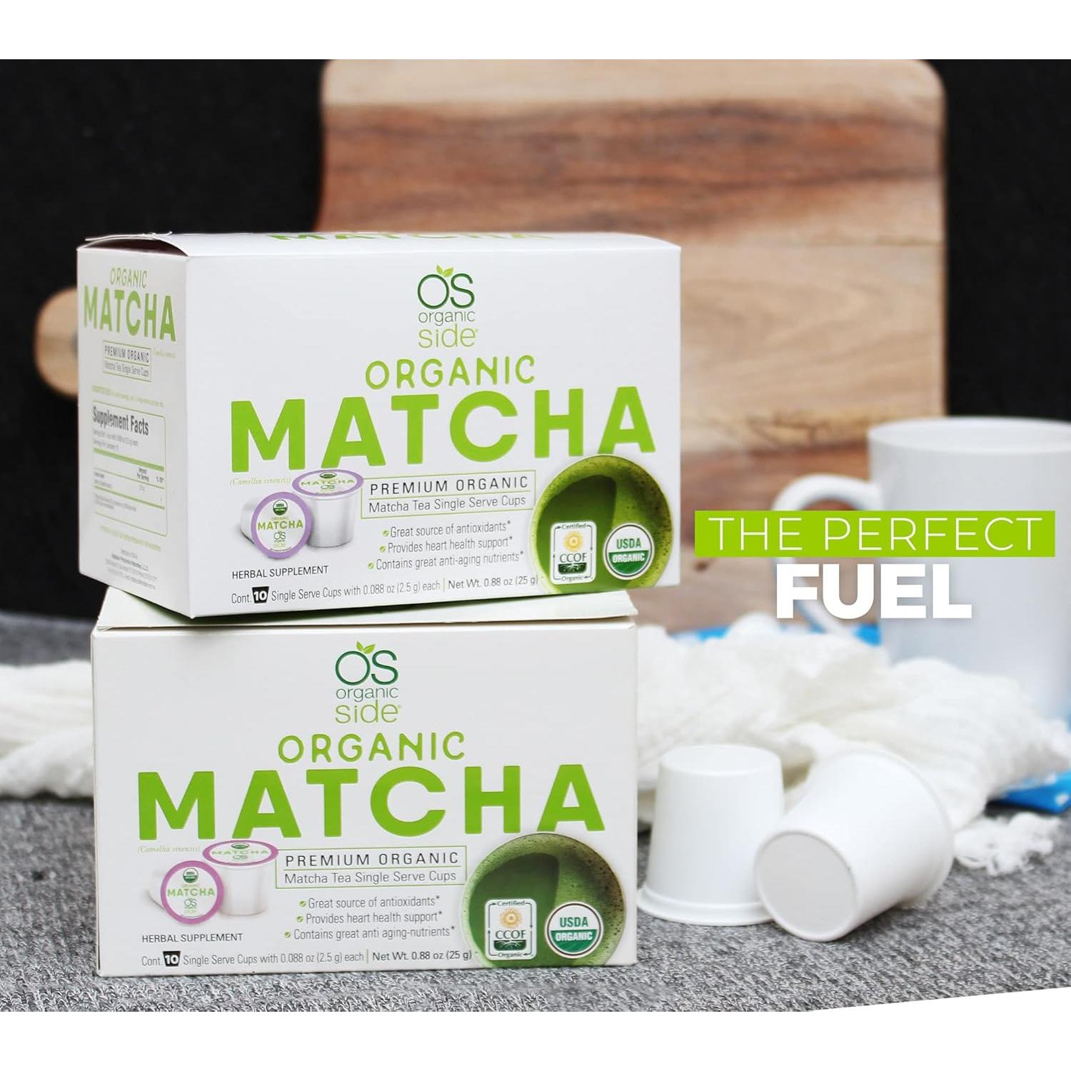 Té Herbal Detox Greenside Matcha - 10 Tazas de 3g