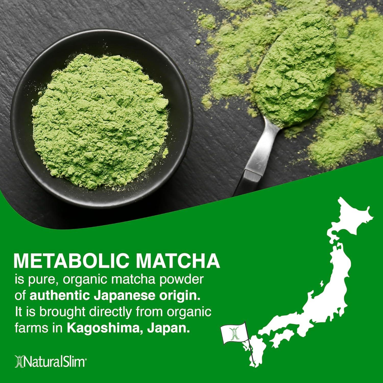 Polvo de Matcha Verde Orgánico RelaxSlim 30g - Energía y Metabolismo