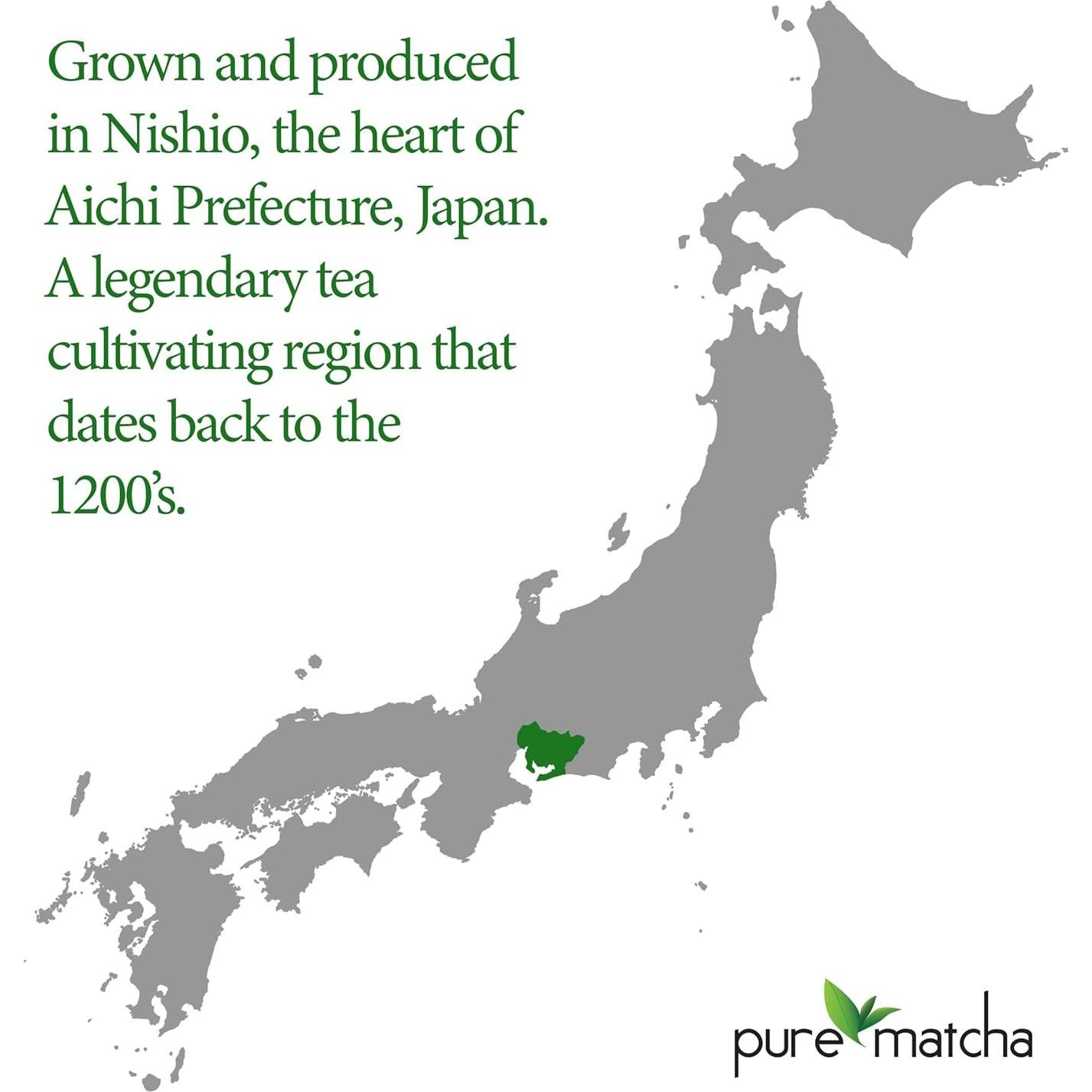 Matcha Puro 30g - Polvo de Té Verde Ceremonial Japonés