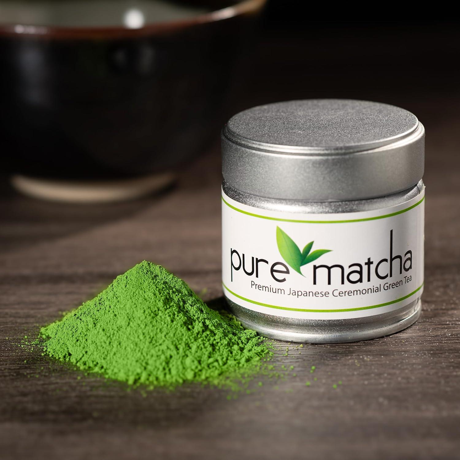 Matcha Puro 30g - Polvo de Té Verde Ceremonial Japonés