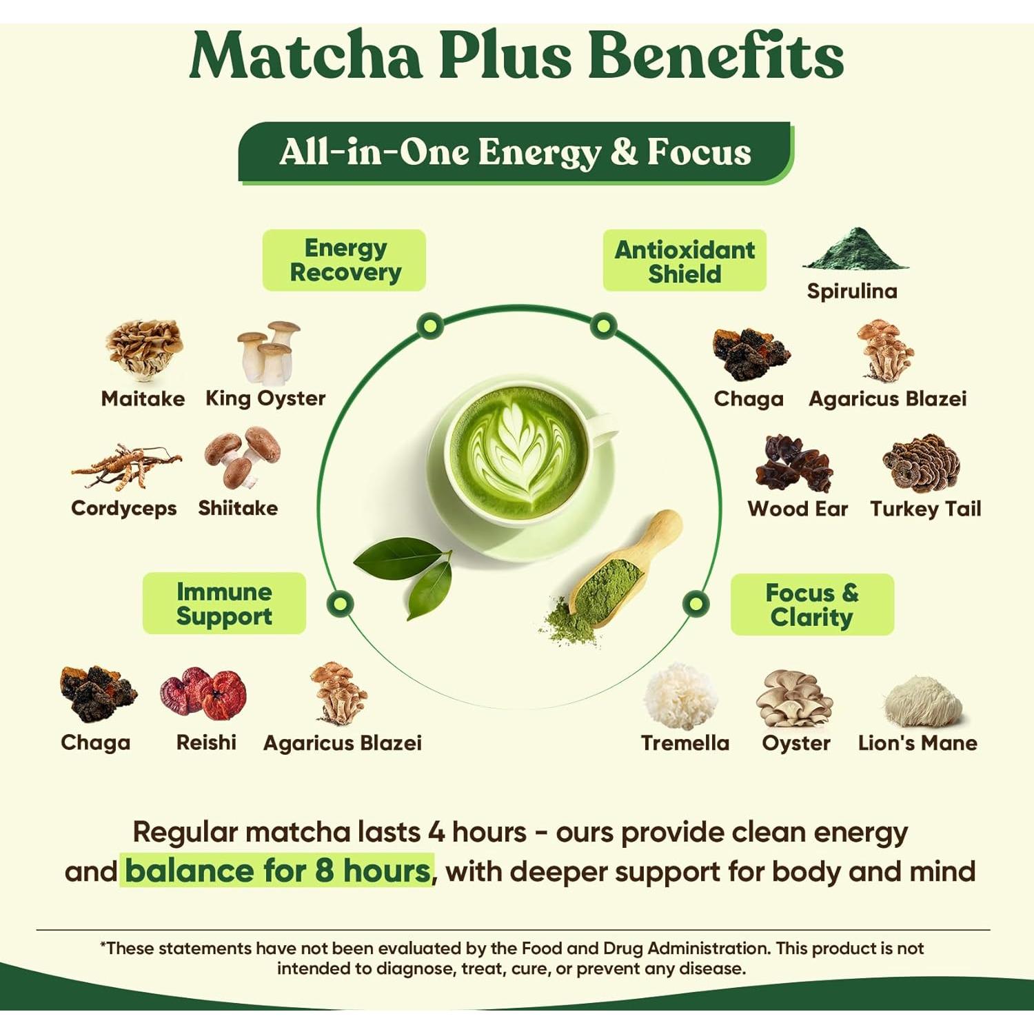 Matcha Ceremonial Venture Pal 165g con 12 Superfoods y Probioticos