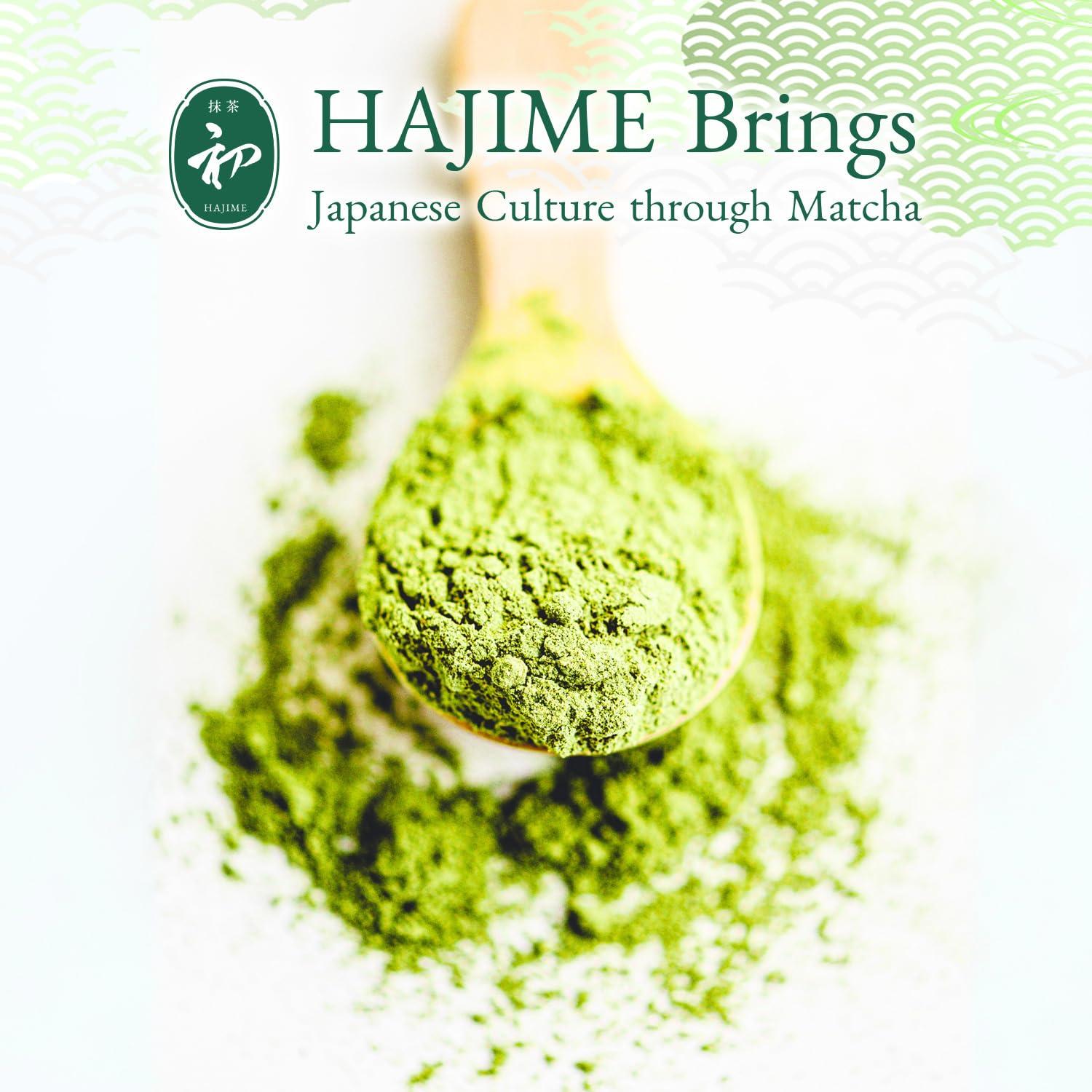 Polvo de Matcha Latte BJDesign HAJIME 150g - Vegano, Sin Gluten