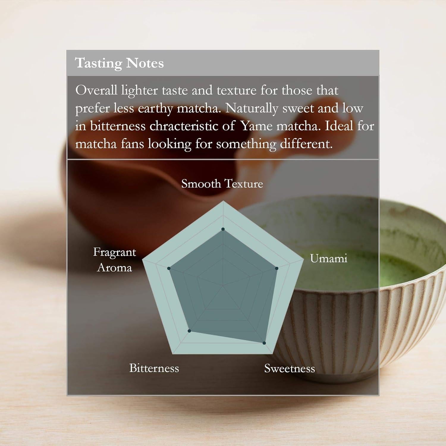 Matcha Verde en Polvo Ceremonial Naoki Yame 100g - Sabor Dulce