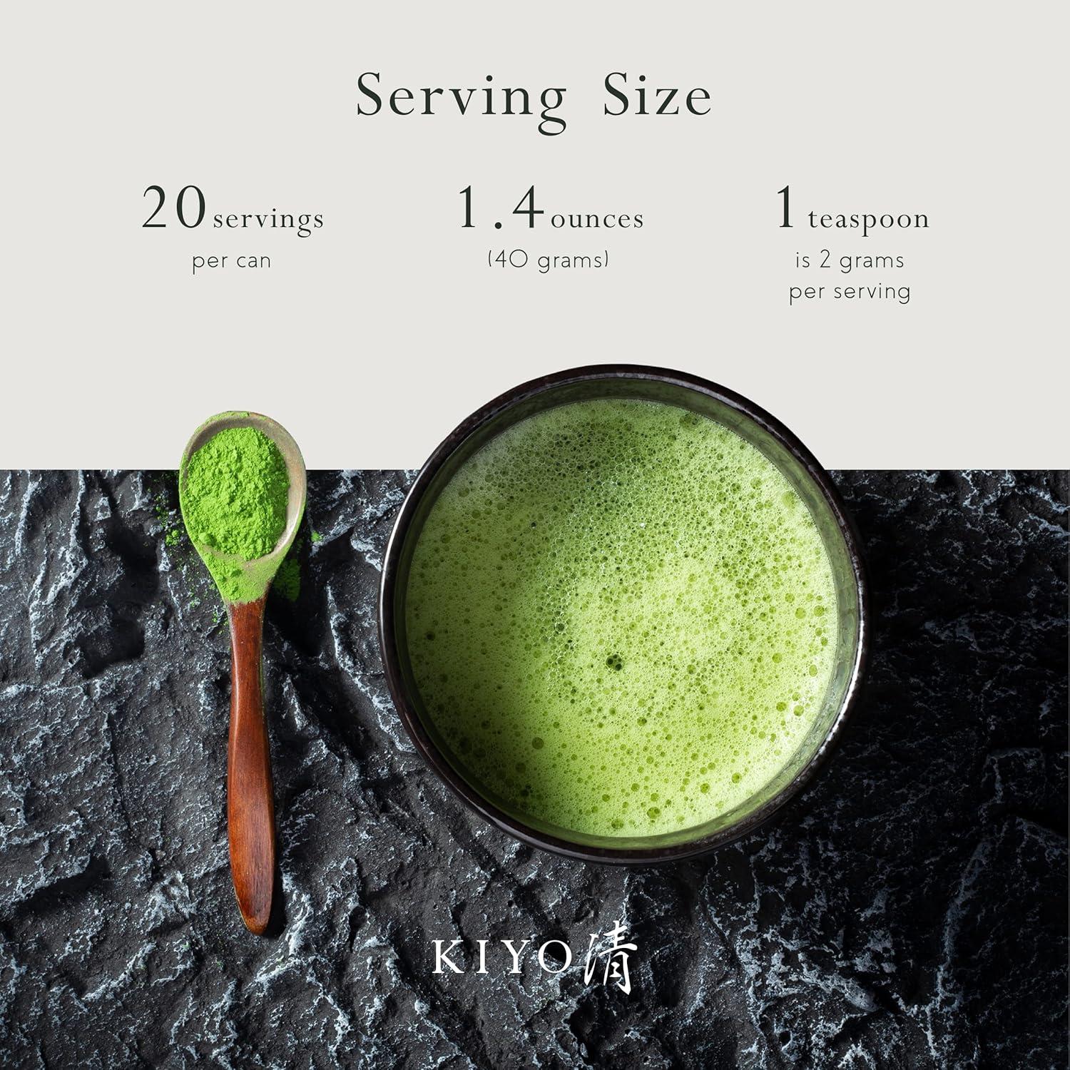 Kiyo Matcha Grado Premium Ceremonial Uji 40g - Té Verde Japonés