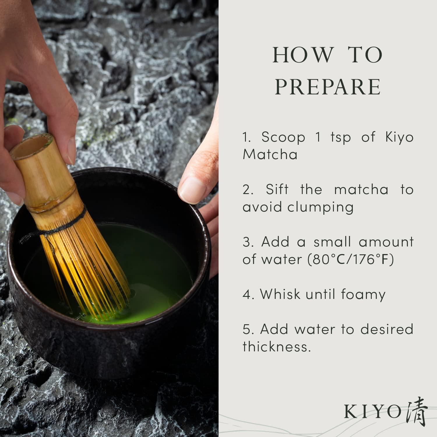 Kiyo Matcha Grado Premium Ceremonial Uji 40g - Té Verde Japonés