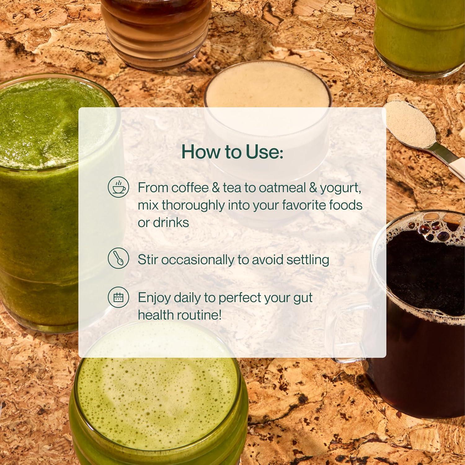 Supergut GLP-1 Apoyo Diario - Suplemento en Polvo Sin Azúcar 15 Porciones