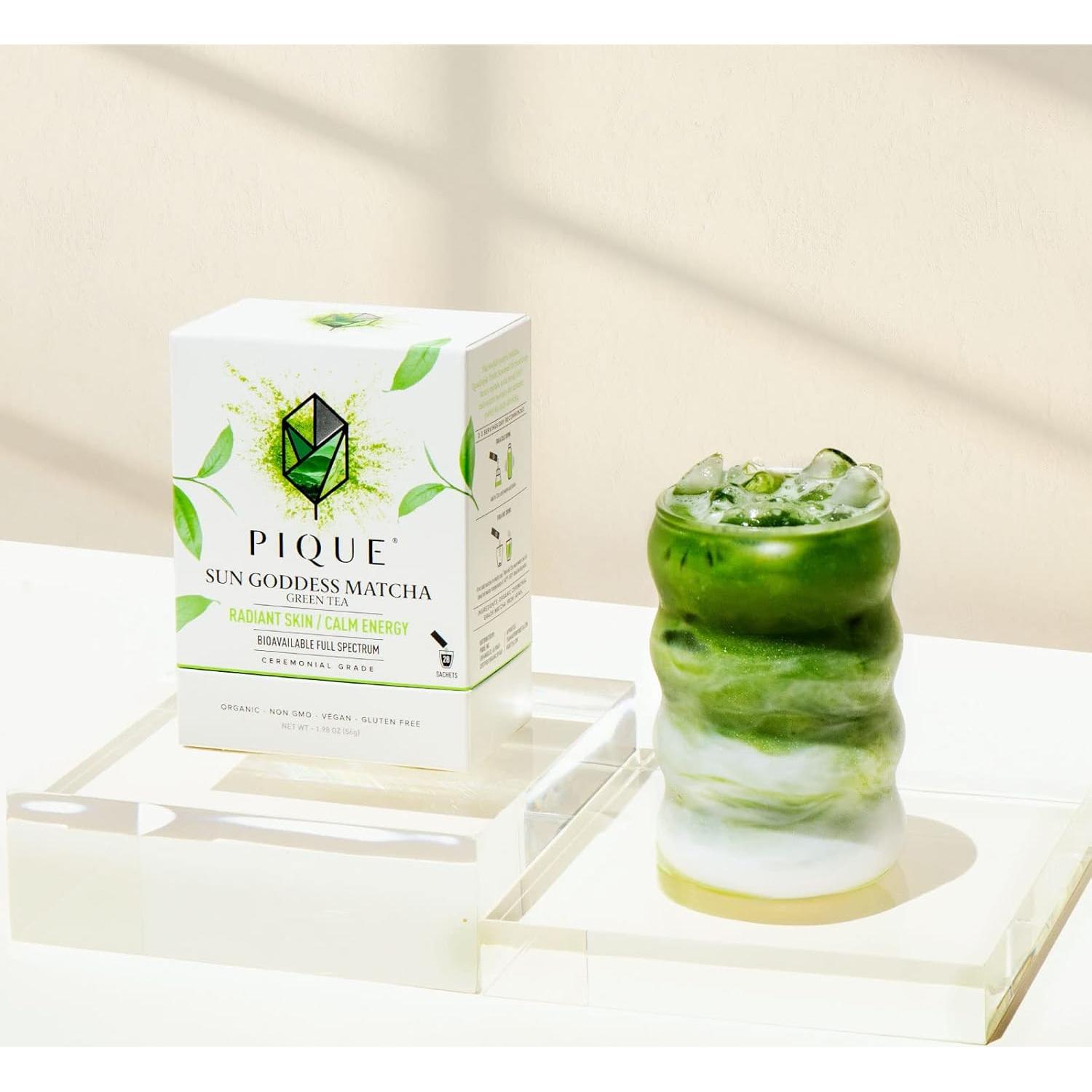 Té Verde Matcha Orgánico Pique - 28 Stick Individuales