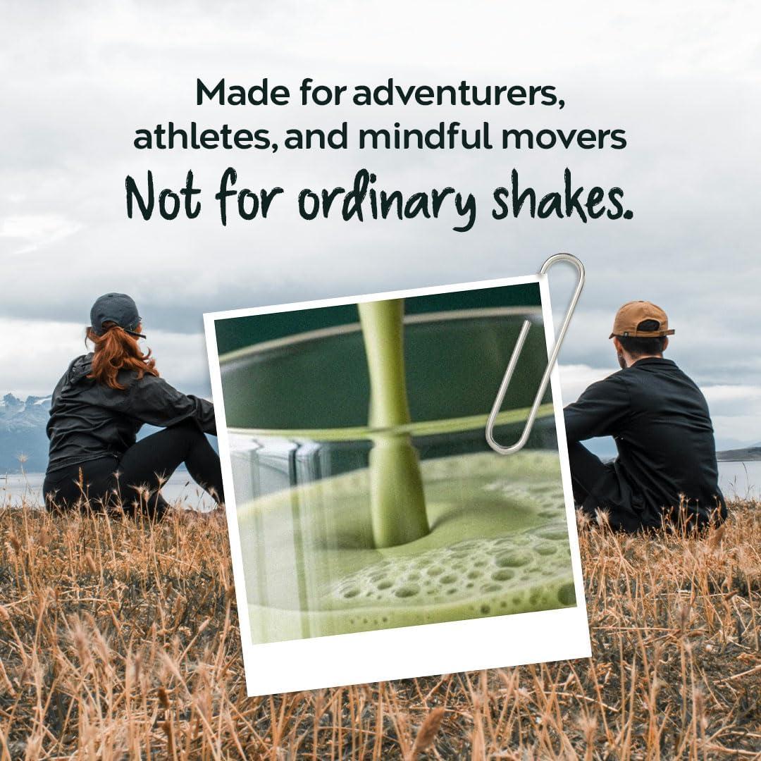 Proteína Vegetal Earthful Matcha Boba 20 Porciones 0.93kg