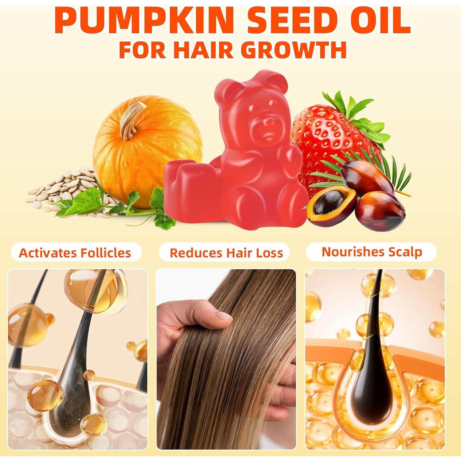 Gomas de Aceite de Semilla de Calabaza 4000mg Mchokuu 60 Unidades