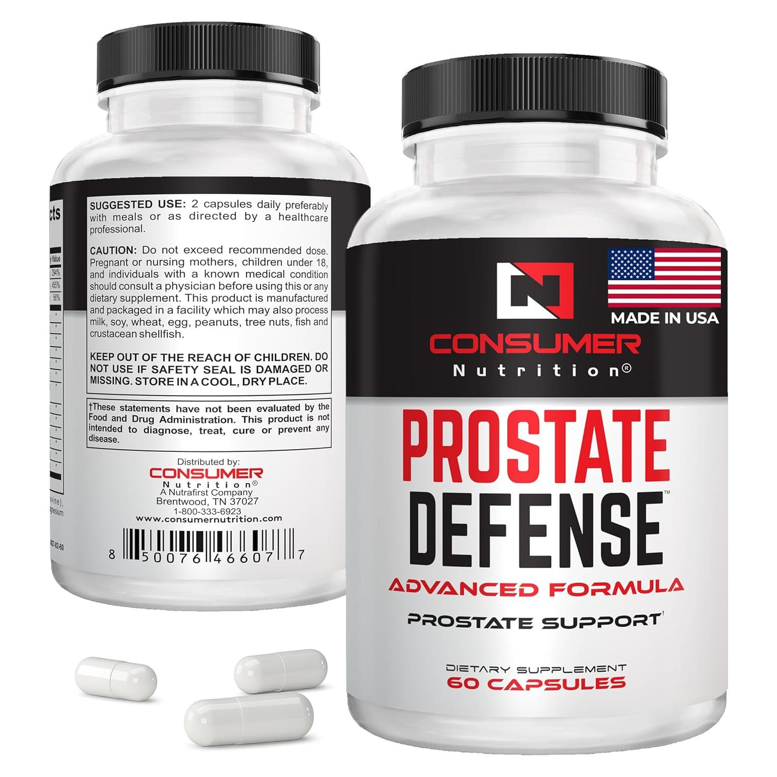 Suplemento de Próstata Nutrición del Consumidor - 60 Cápsulas