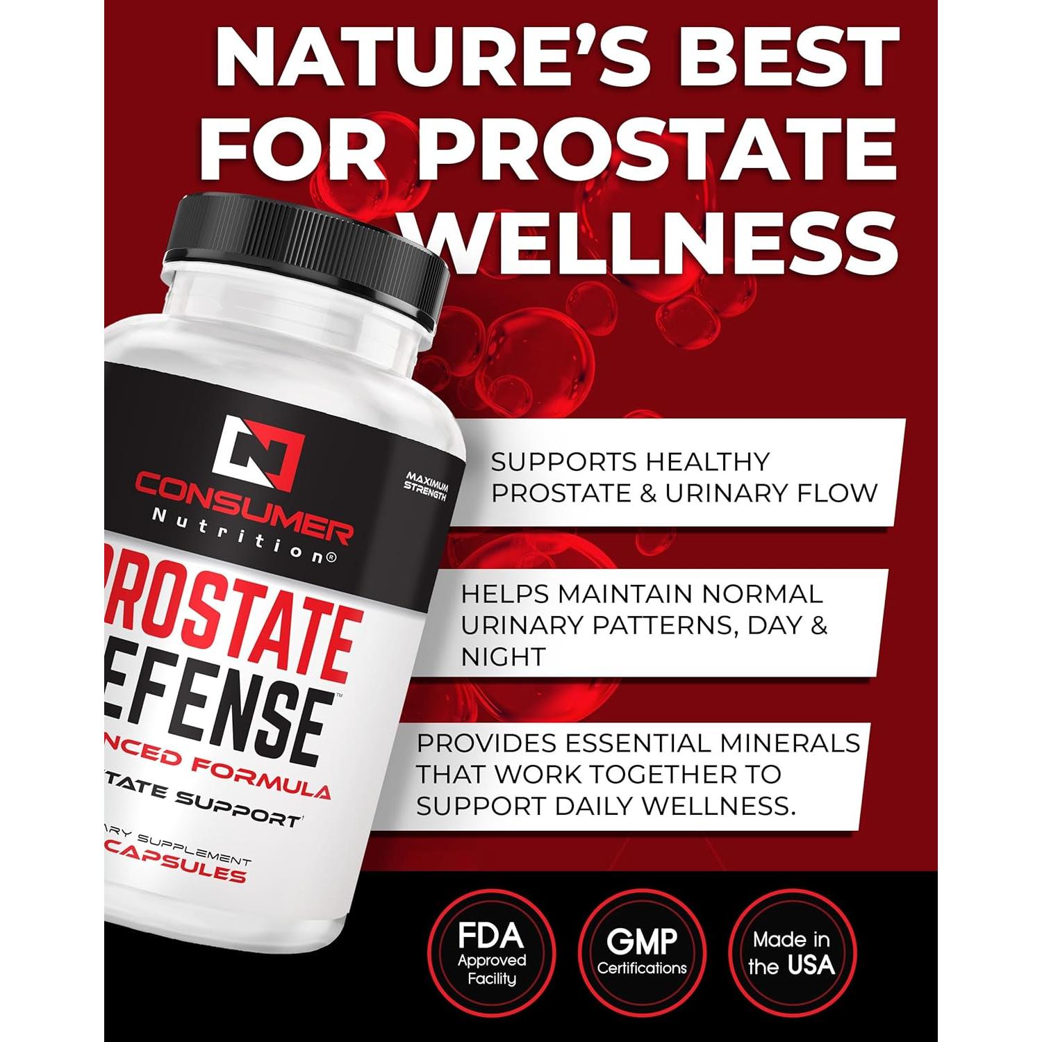 Suplemento de Próstata Nutrición del Consumidor - 60 Cápsulas