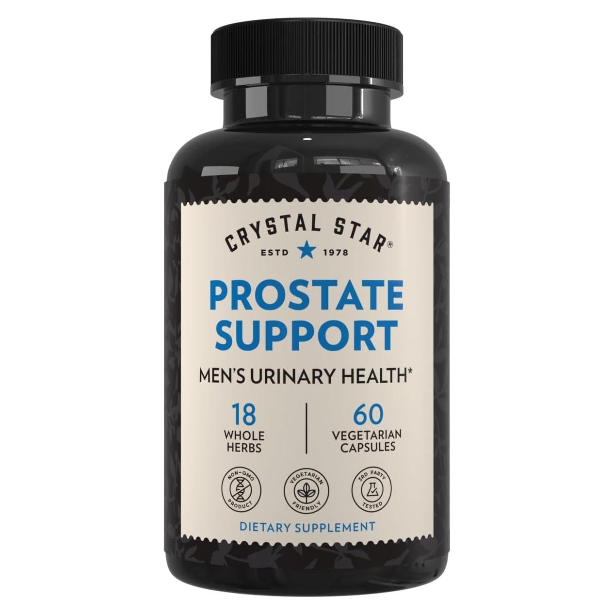 Suplemento Prostata Crystal Star 60 Cápsulas - Salud Urinaria