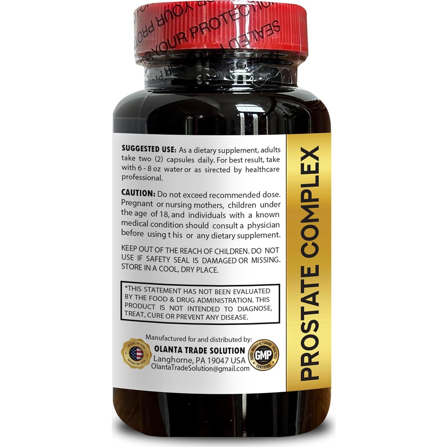 Suplemento Natural para Próstata Vitalabs - 60 Cápsulas