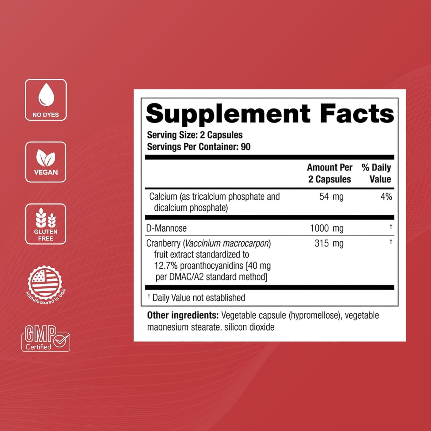 Suplemento Urinario Theralogix TheraCran Max - 180 Cápsulas