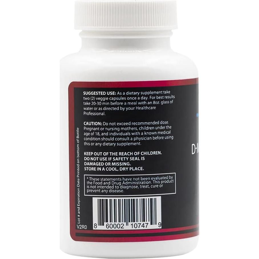 D-Mannosa 1000mg con Arándano y Hibisco - 60 Cápsulas