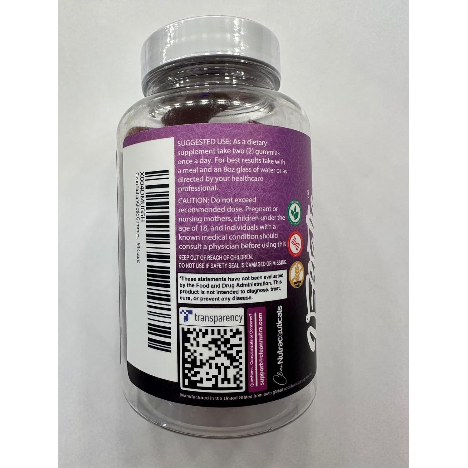 Probioticos Vaginales Clean Nutraceuticals 60 Gominolas Salud Femenina