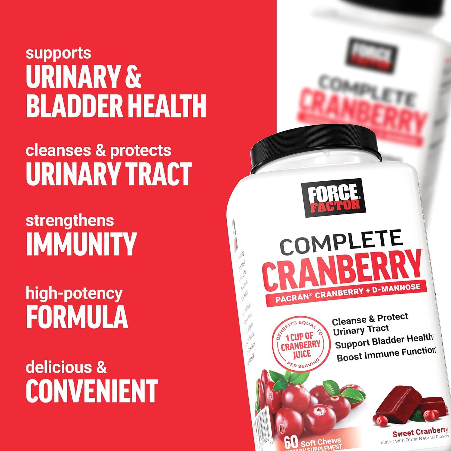 Caramelos Blandos Force Factor Arándano 60 Unidades Vegano