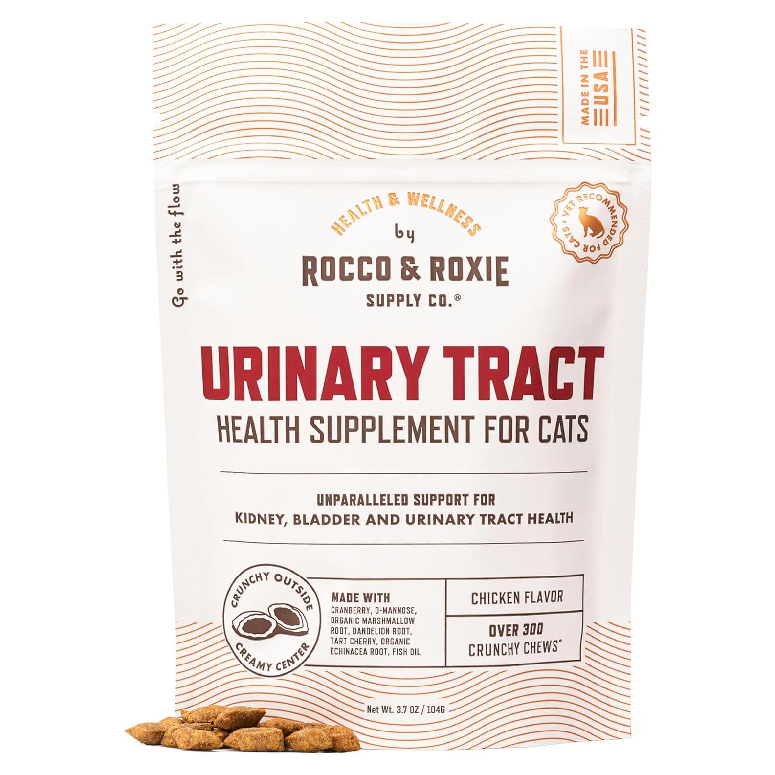 Suplemento Urinario para Gatos Rocco & Roxie 3.7oz Pollo