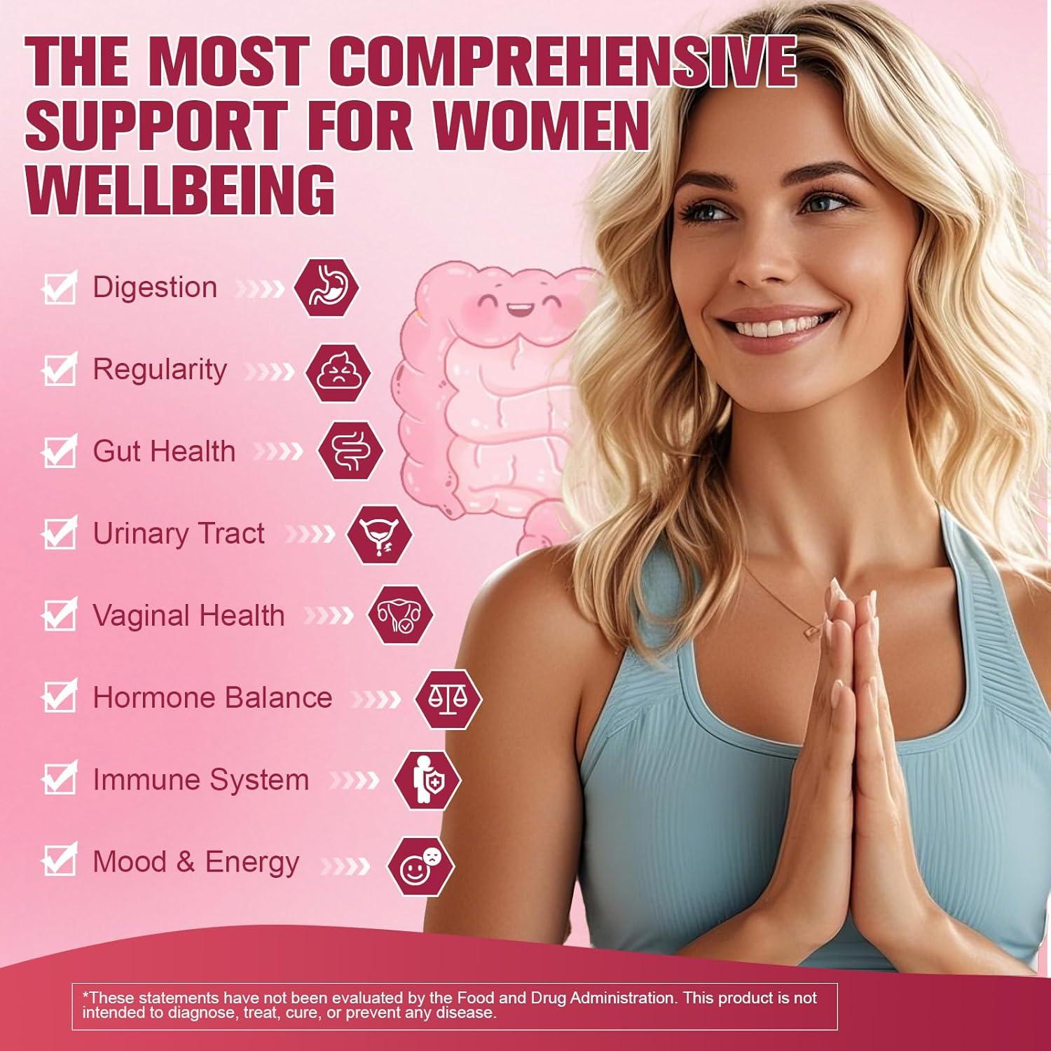 Probioticos Totaria para Mujeres 120 Mil Millones 240 Cápsulas