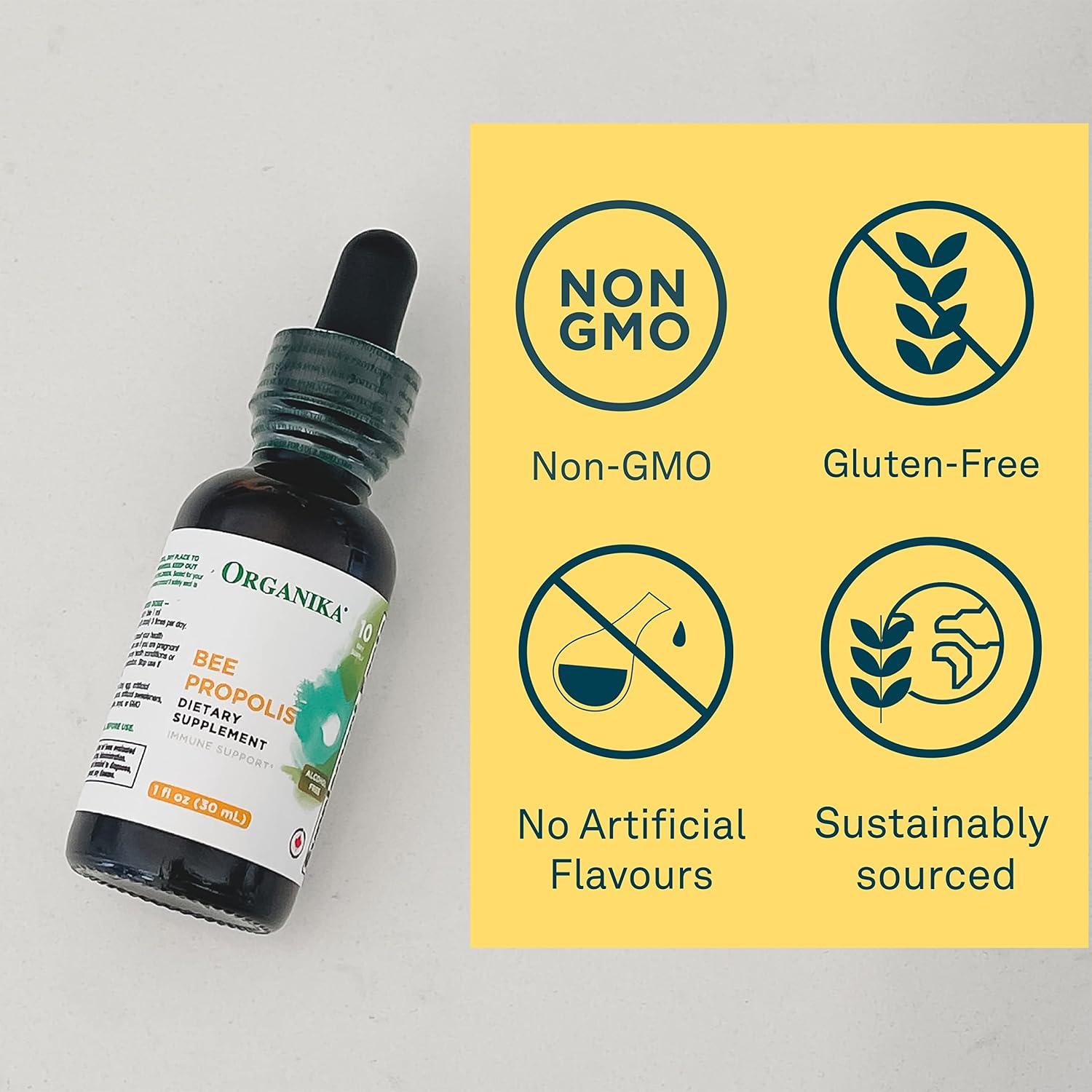 Tintura de Propóleos Organika 30 ml - Vegana y Sin Gluten