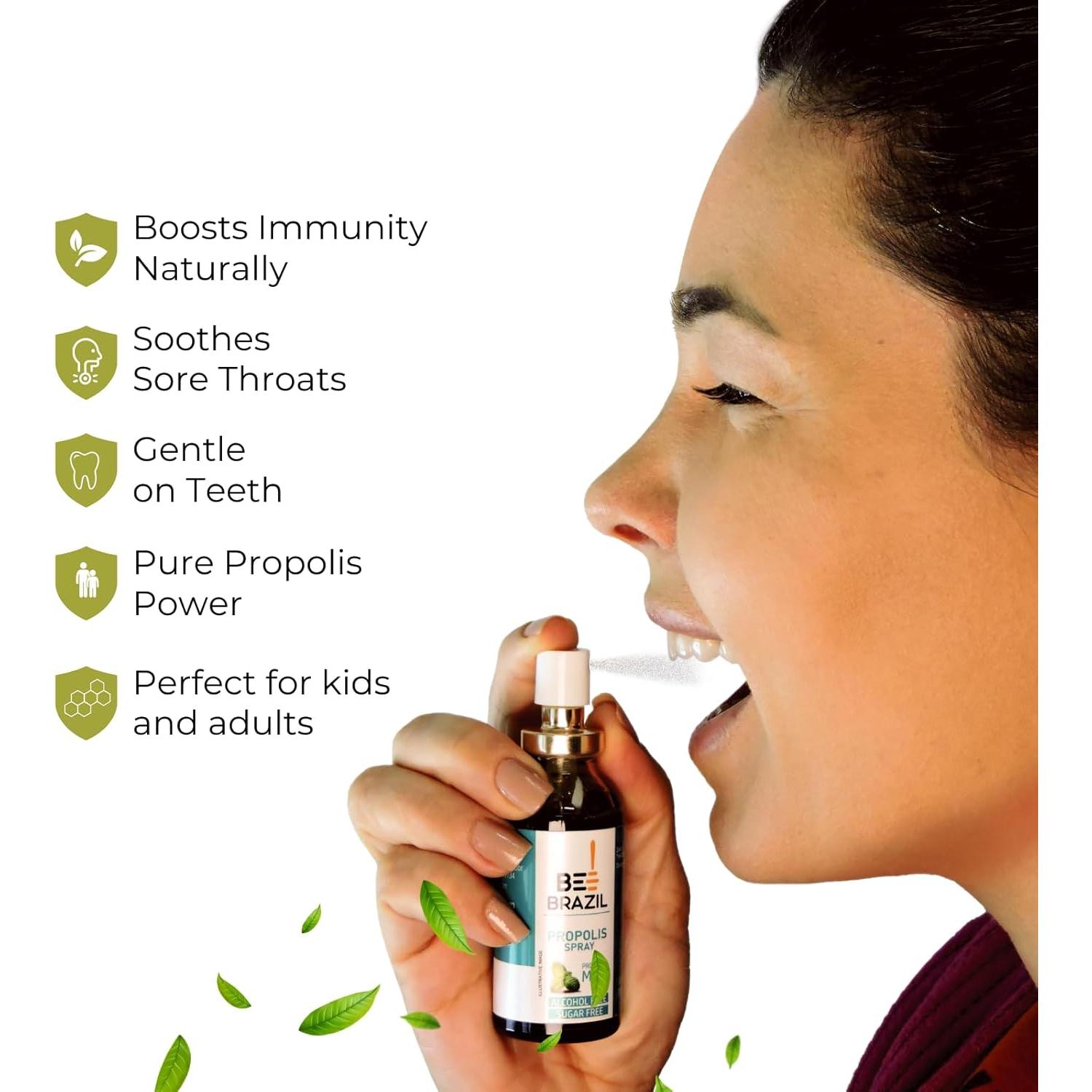 Spray de Garganta Propóleos y Menta APIS NATIVA 31.5 ml